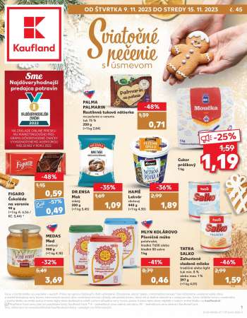 Leták Kaufland - 9.11.2023 - 15.11.2023.