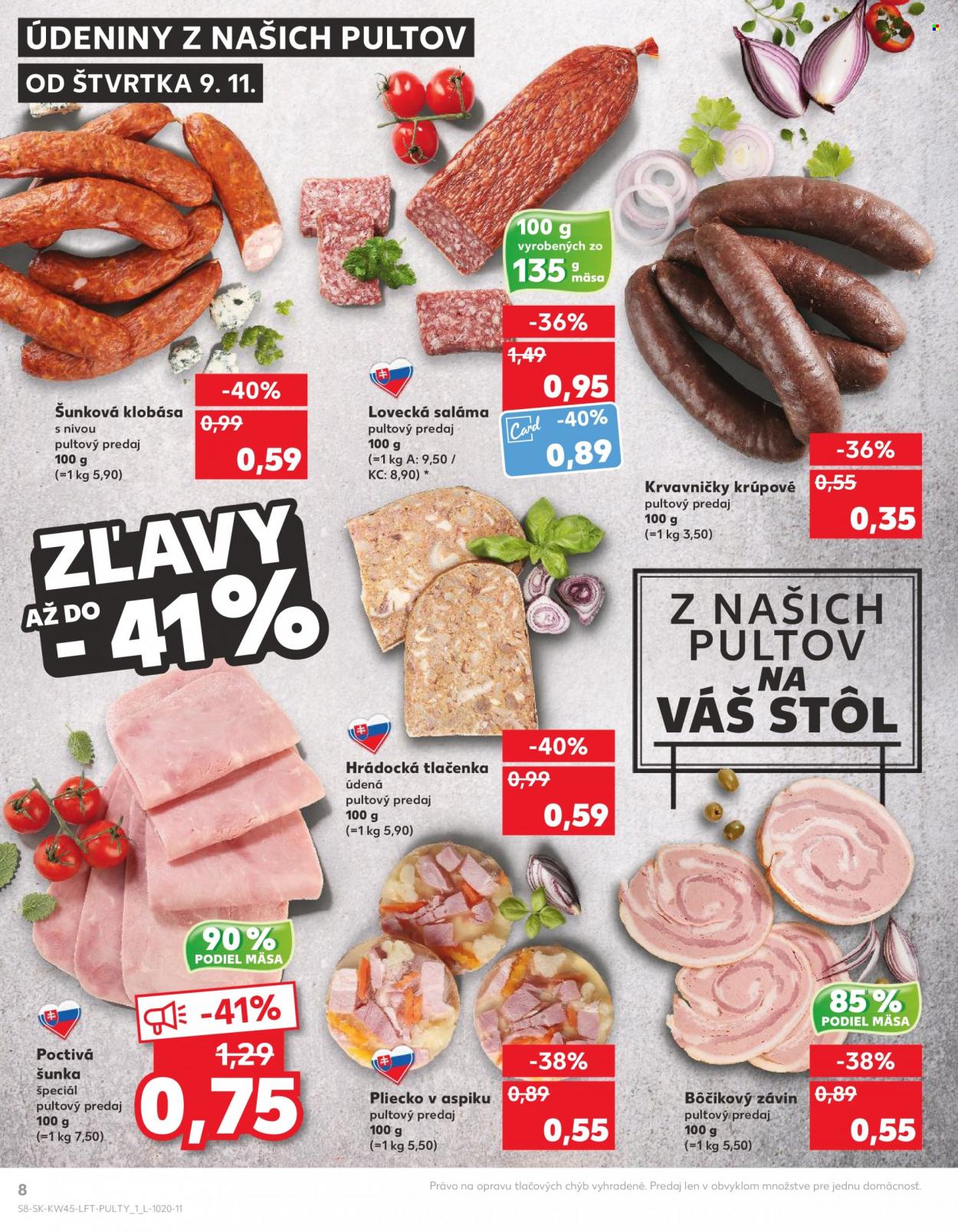 Leták Kaufland - 9.11.2023 - 15.11.2023. Strana 8