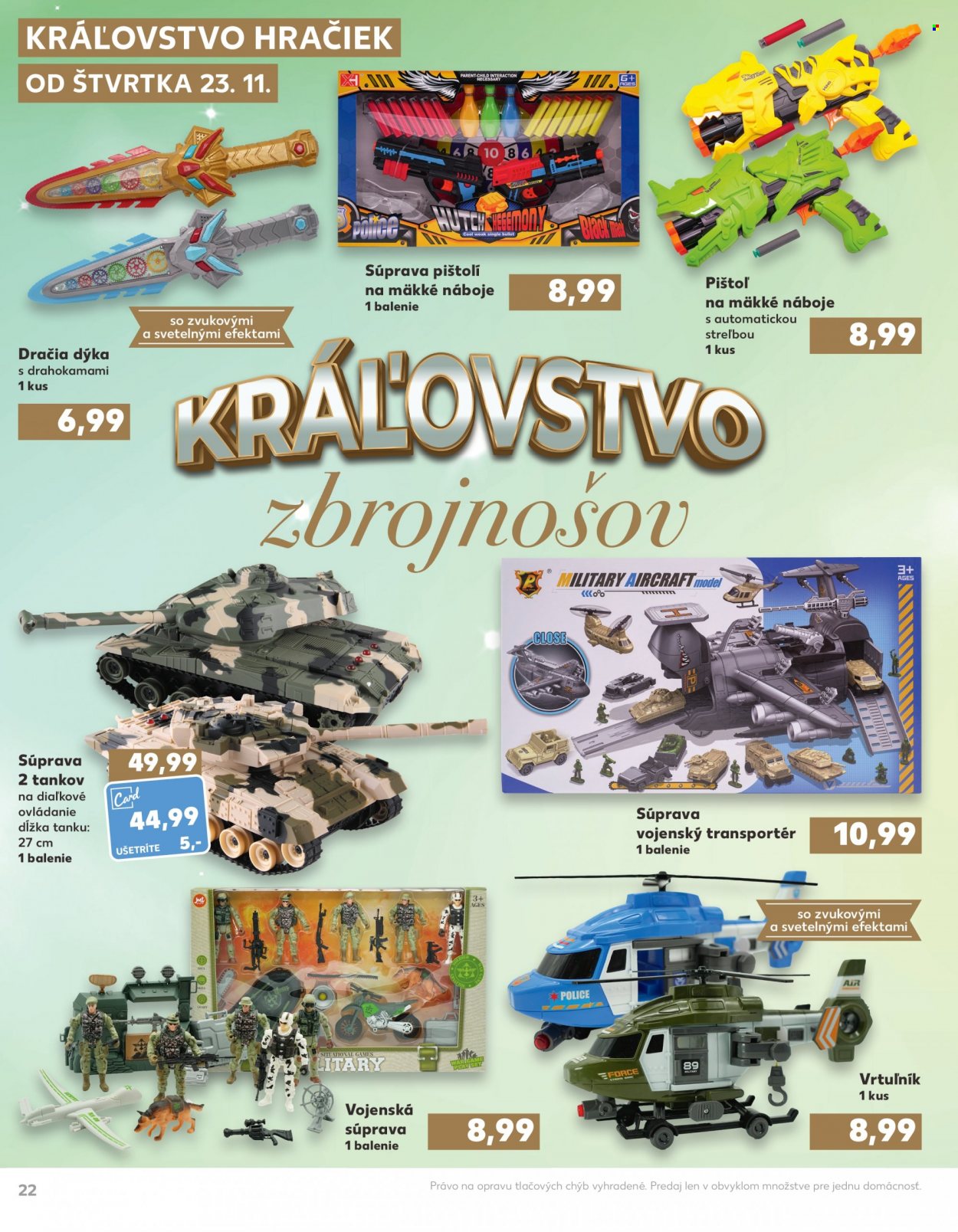 Leták Kaufland - 9.11.2023 - 29.11.2023. Strana 22