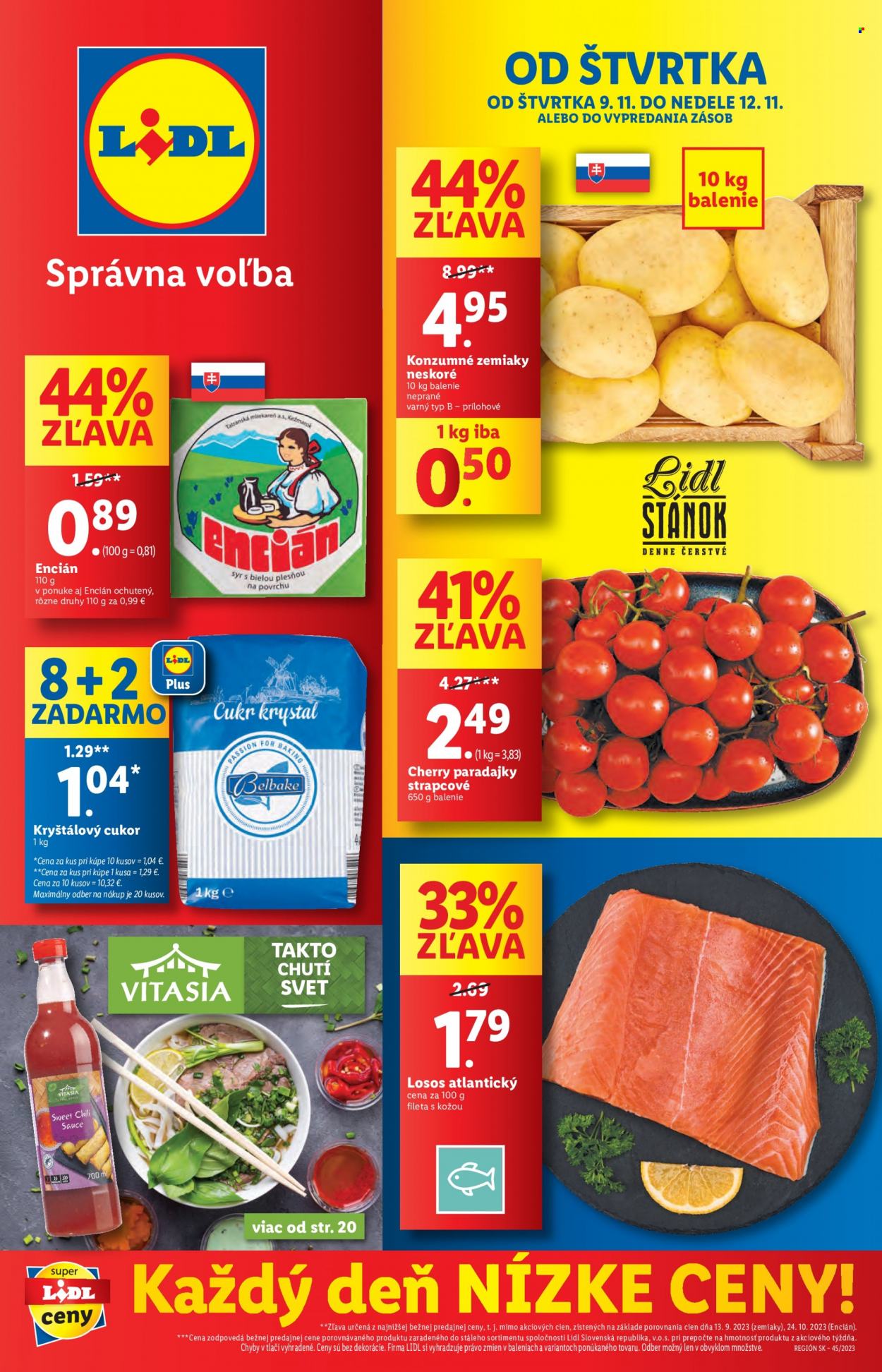 Leták Lidl - 9.11.2023 - 12.11.2023. Strana 1
