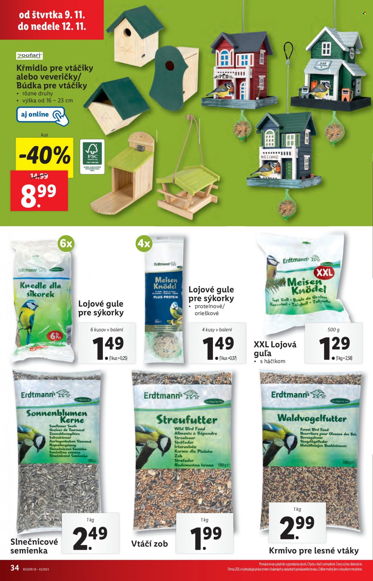 Leták Lidl - 9.11.2023 - 12.11.2023. Strana 42