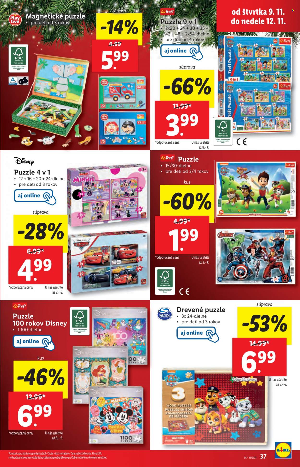 Leták Lidl - 9.11.2023 - 12.11.2023. Strana 45