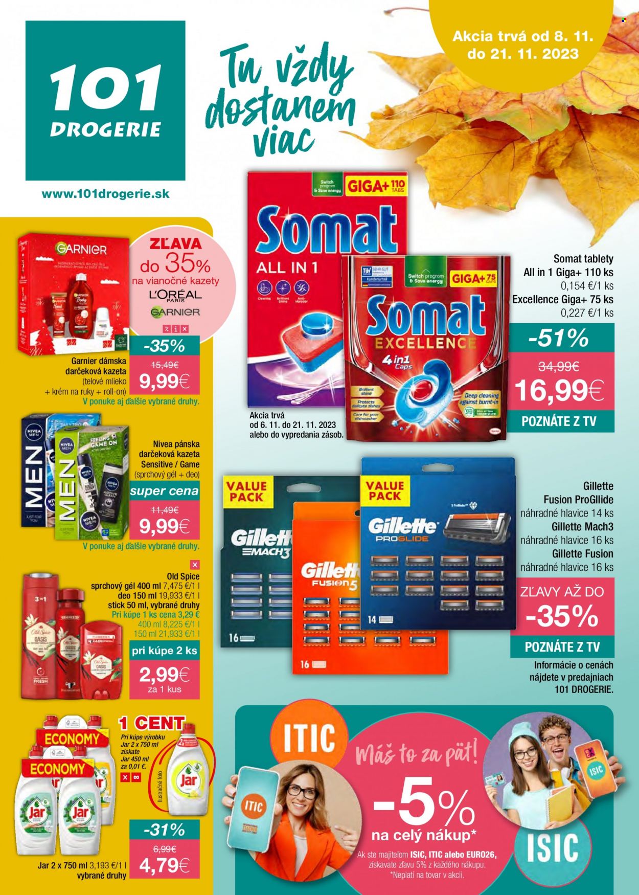 Leták 101 Drogerie - 8.11.2023 - 21.11.2023. Strana 1