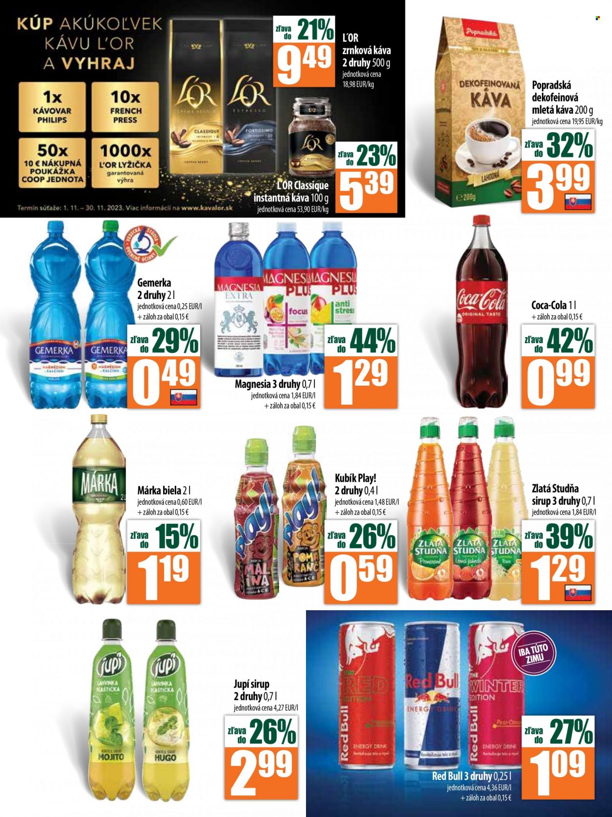 Leták COOP Jednota - 9.11.2023 - 14.11.2023. Strana 8