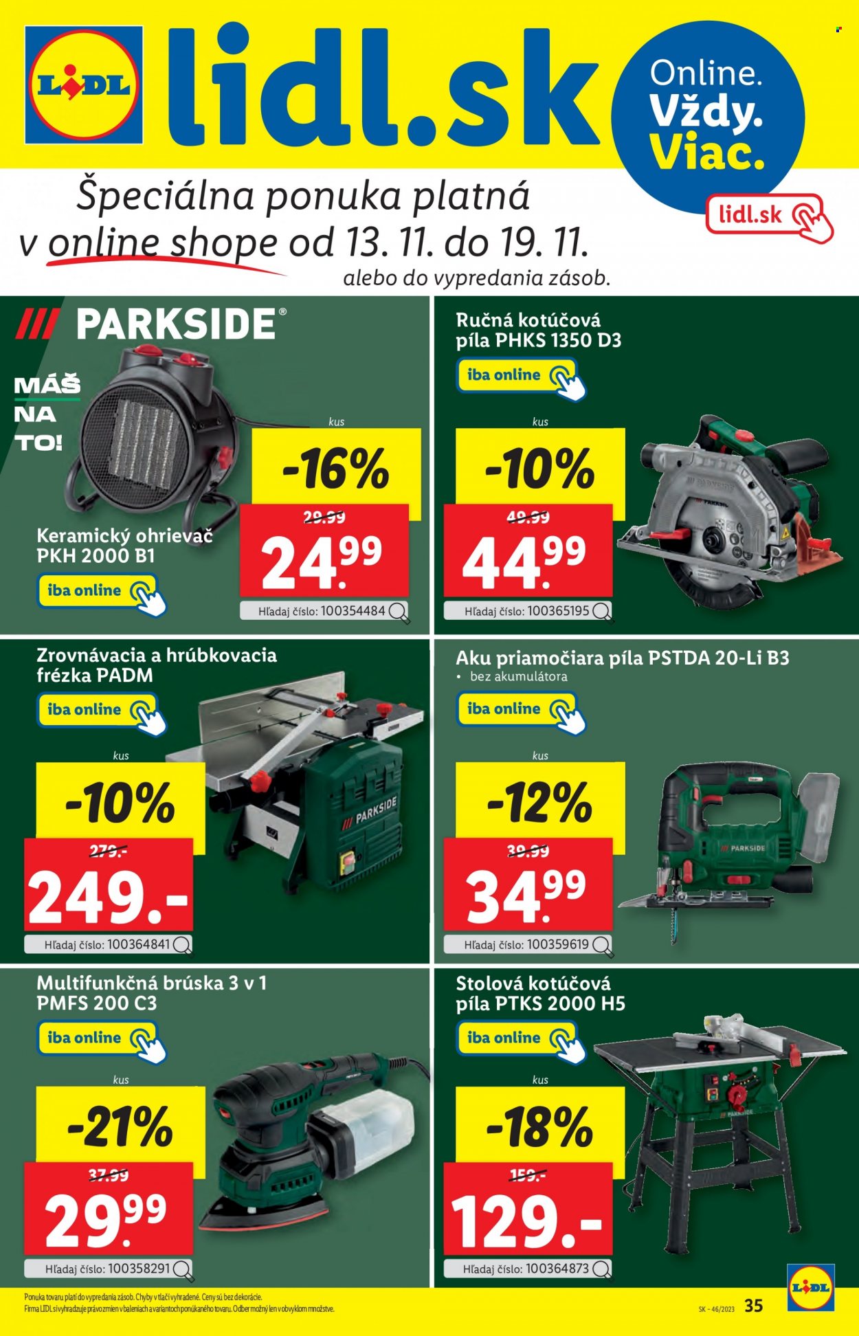 Leták Lidl - 13.11.2023 - 19.11.2023. Strana 50
