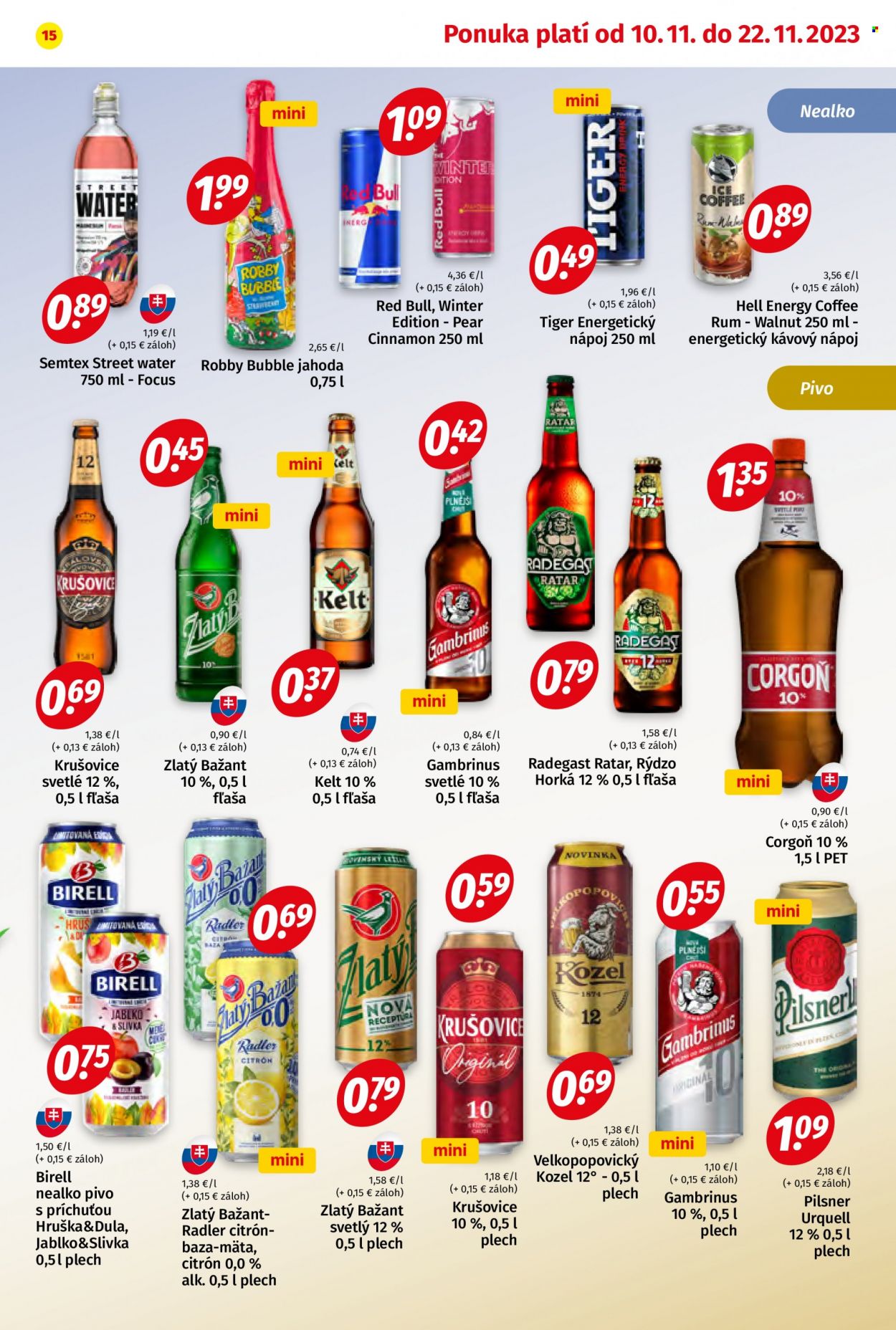 Leták Potraviny KORUNA - 10.11.2023 - 22.11.2023. Strana 15