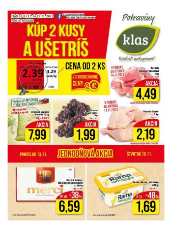 Leták Klas - 13.11.2023 - 19.11.2023.