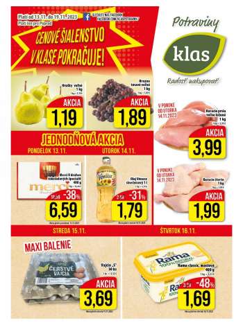 Leták Klas - 13.11.2023 - 19.11.2023.
