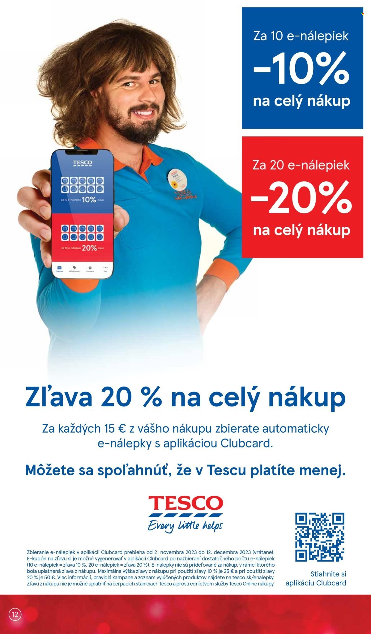 Leták TESCO - 15.11.2023 - 21.11.2023. Strana 12