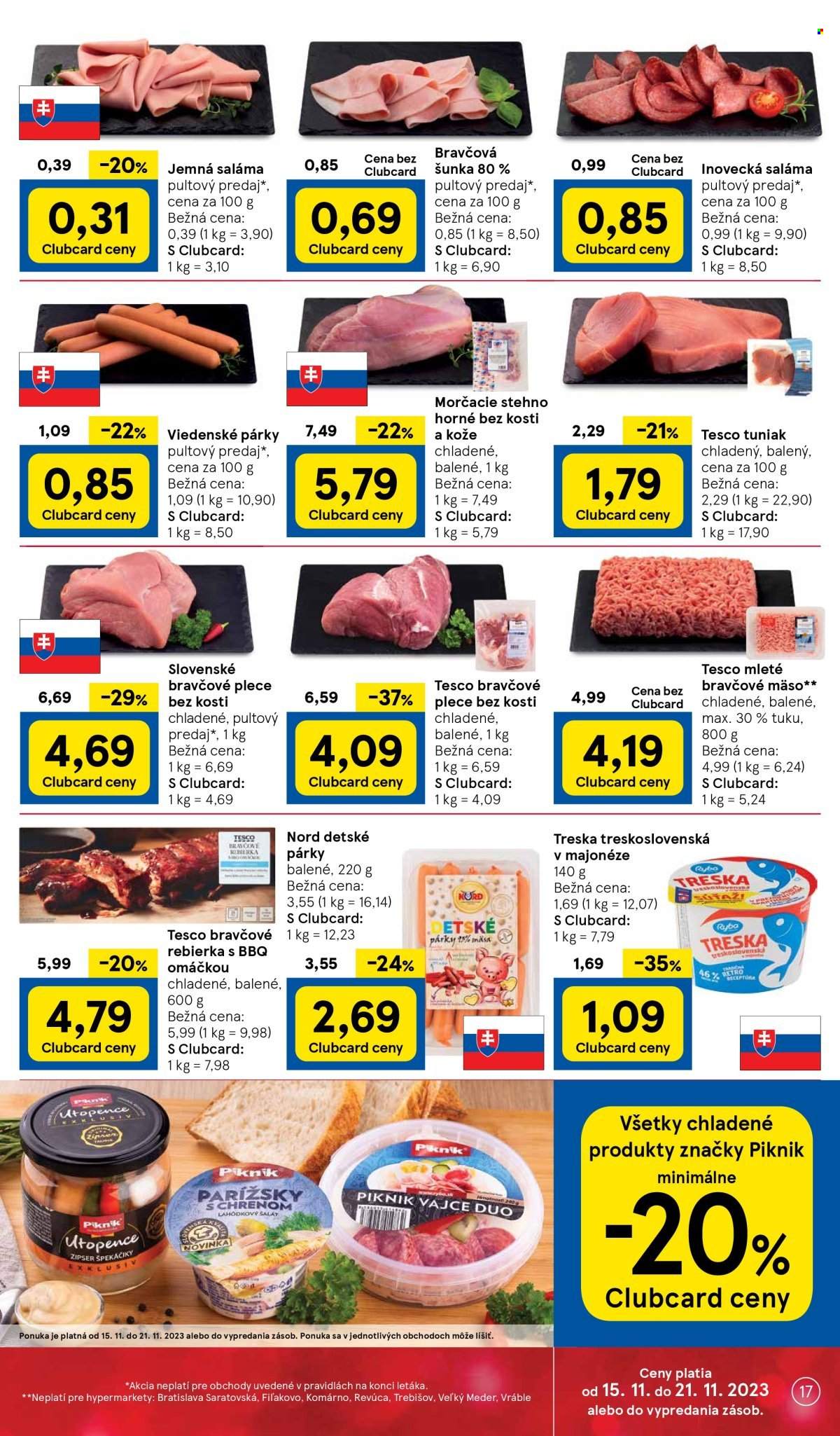 Leták TESCO - 15.11.2023 - 21.11.2023. Strana 17