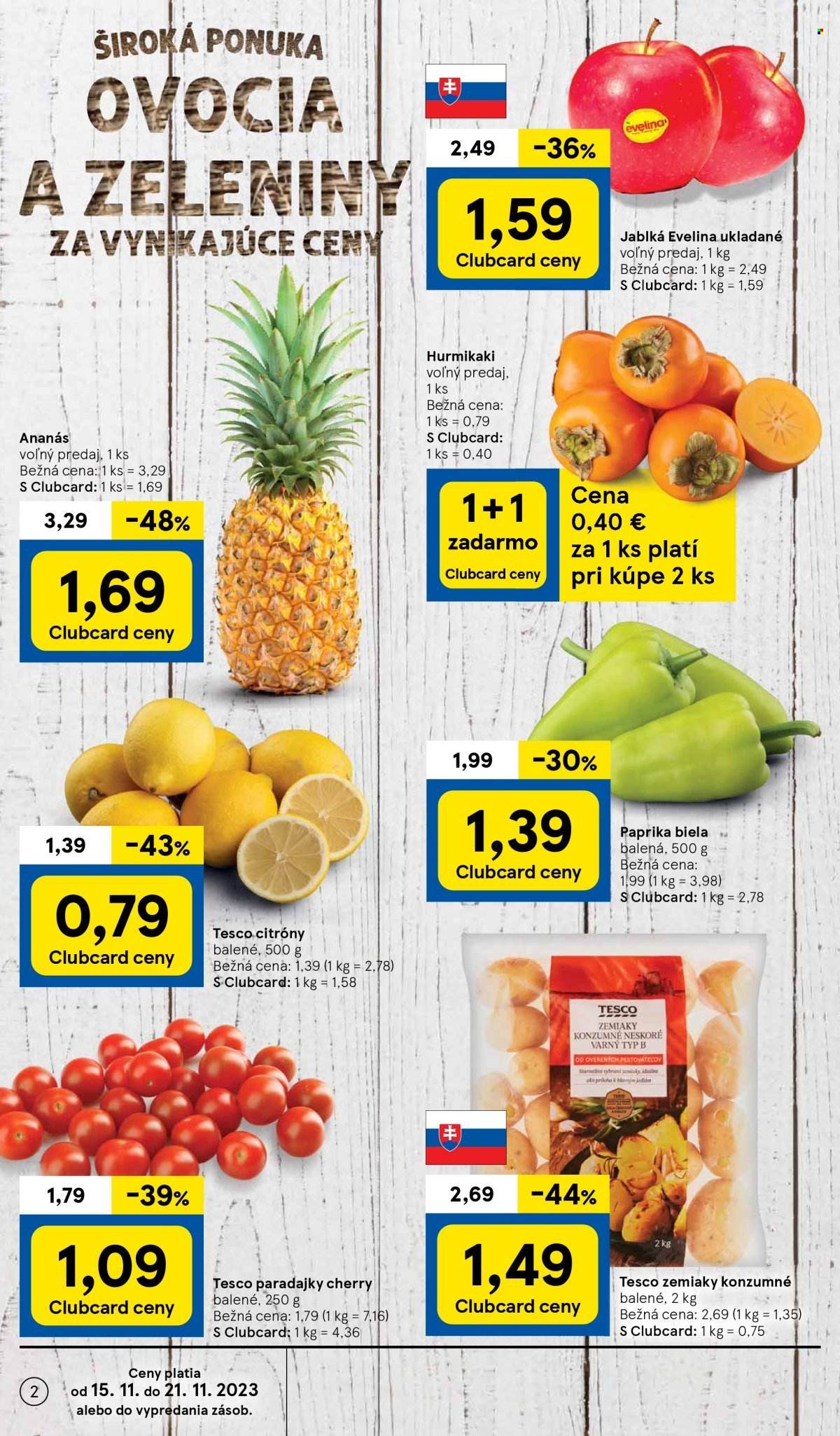 Leták TESCO supermarket - 15.11.2023 - 21.11.2023. Strana 2