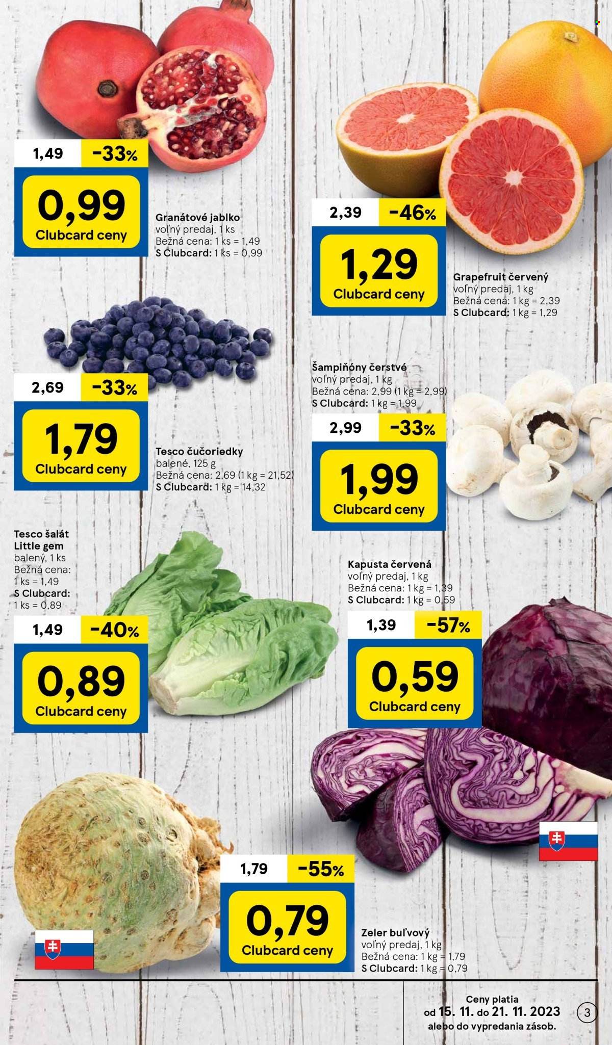 Leták TESCO supermarket - 15.11.2023 - 21.11.2023. Strana 3