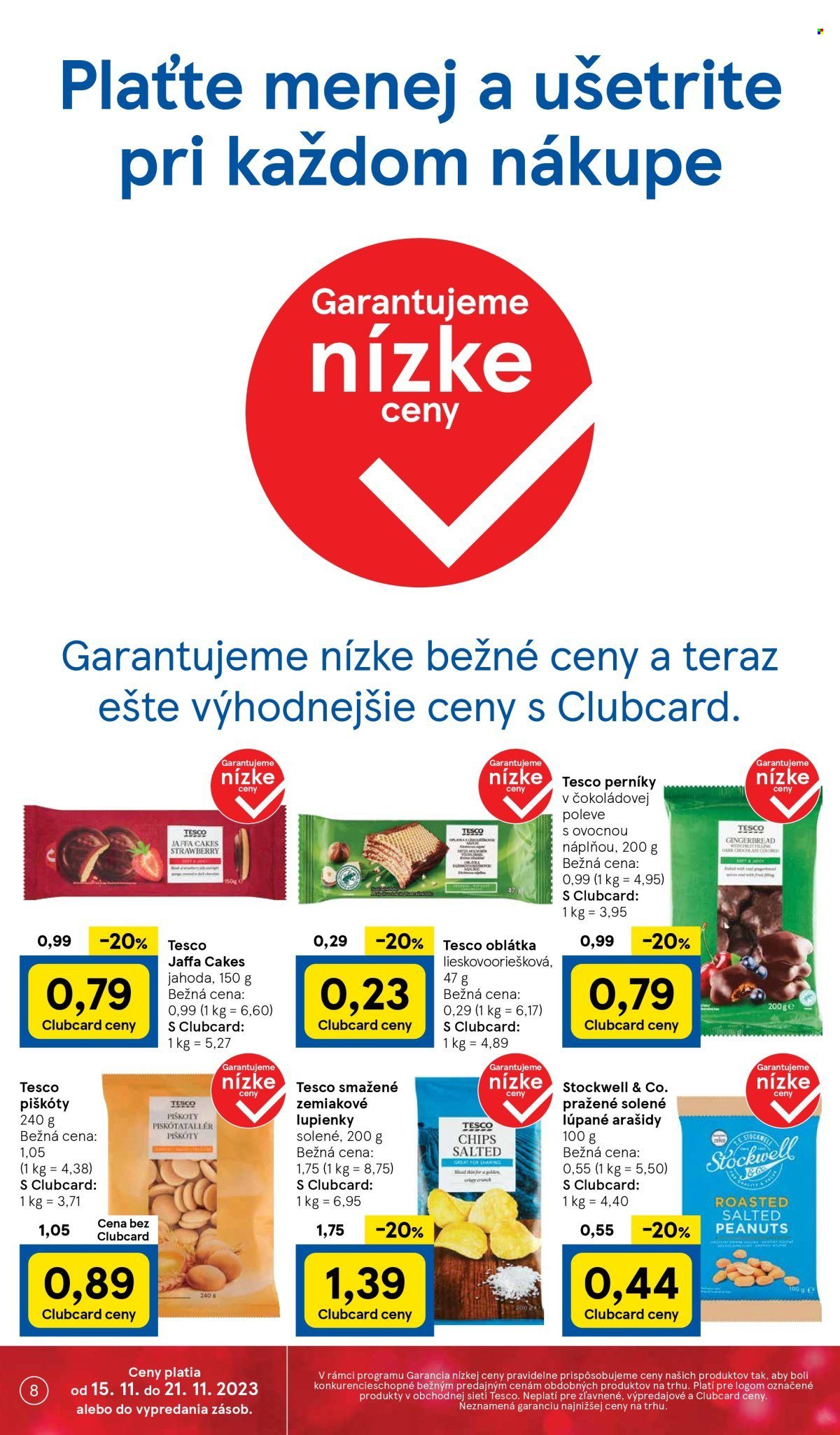 Leták TESCO supermarket - 15.11.2023 - 21.11.2023. Strana 8