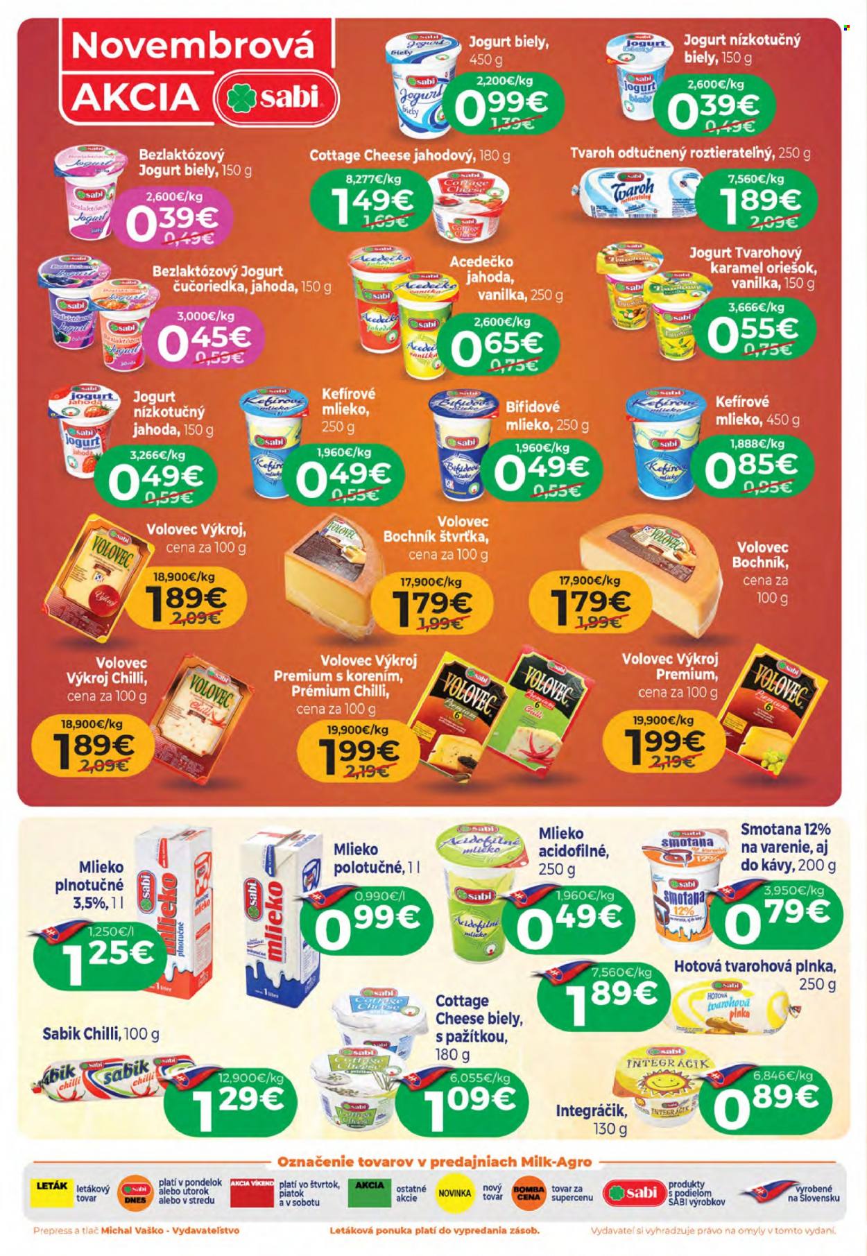 Leták Milk AGRO - 15.11.2023 - 28.11.2023. Strana 2