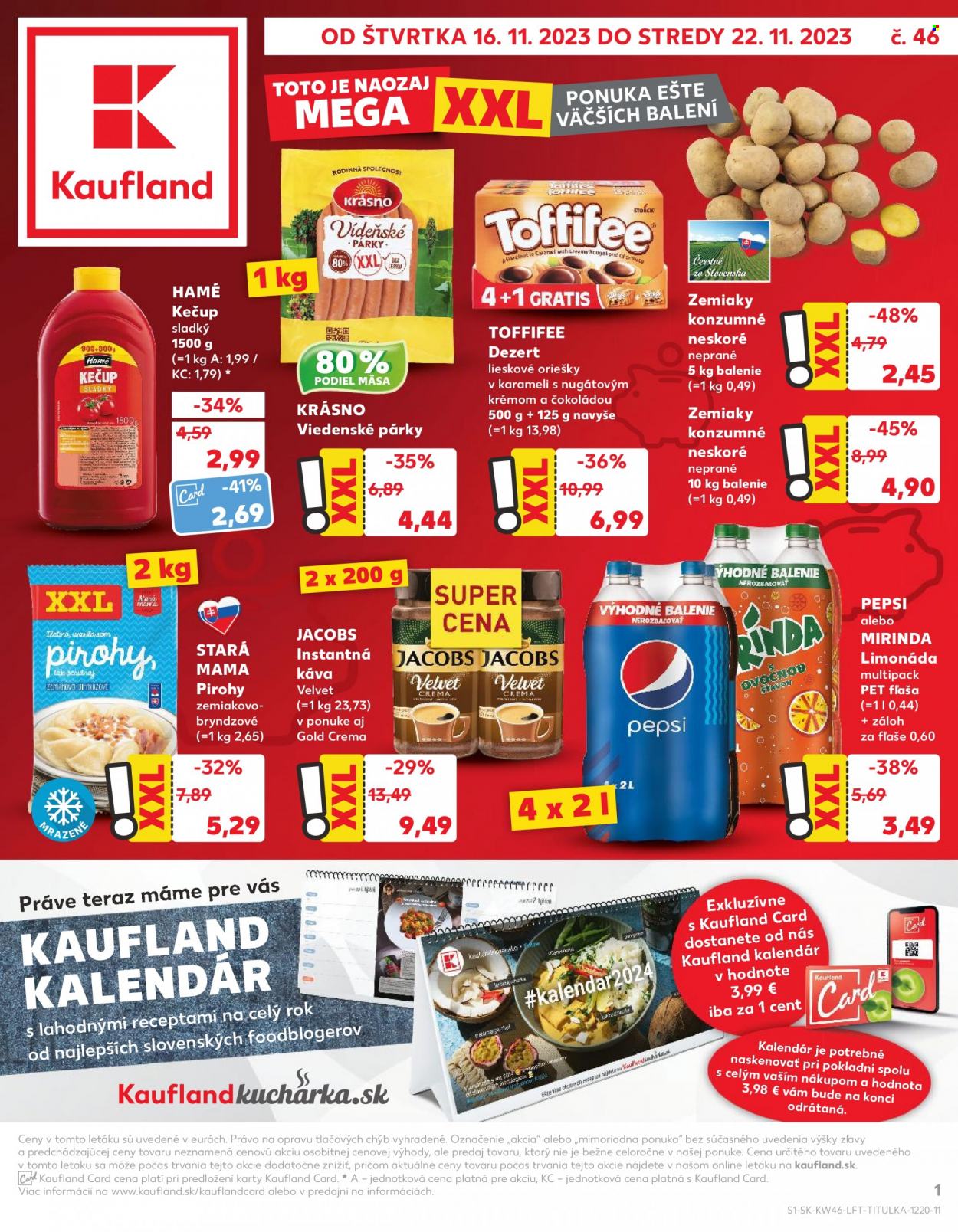 Leták Kaufland - 16.11.2023 - 22.11.2023. Strana 1