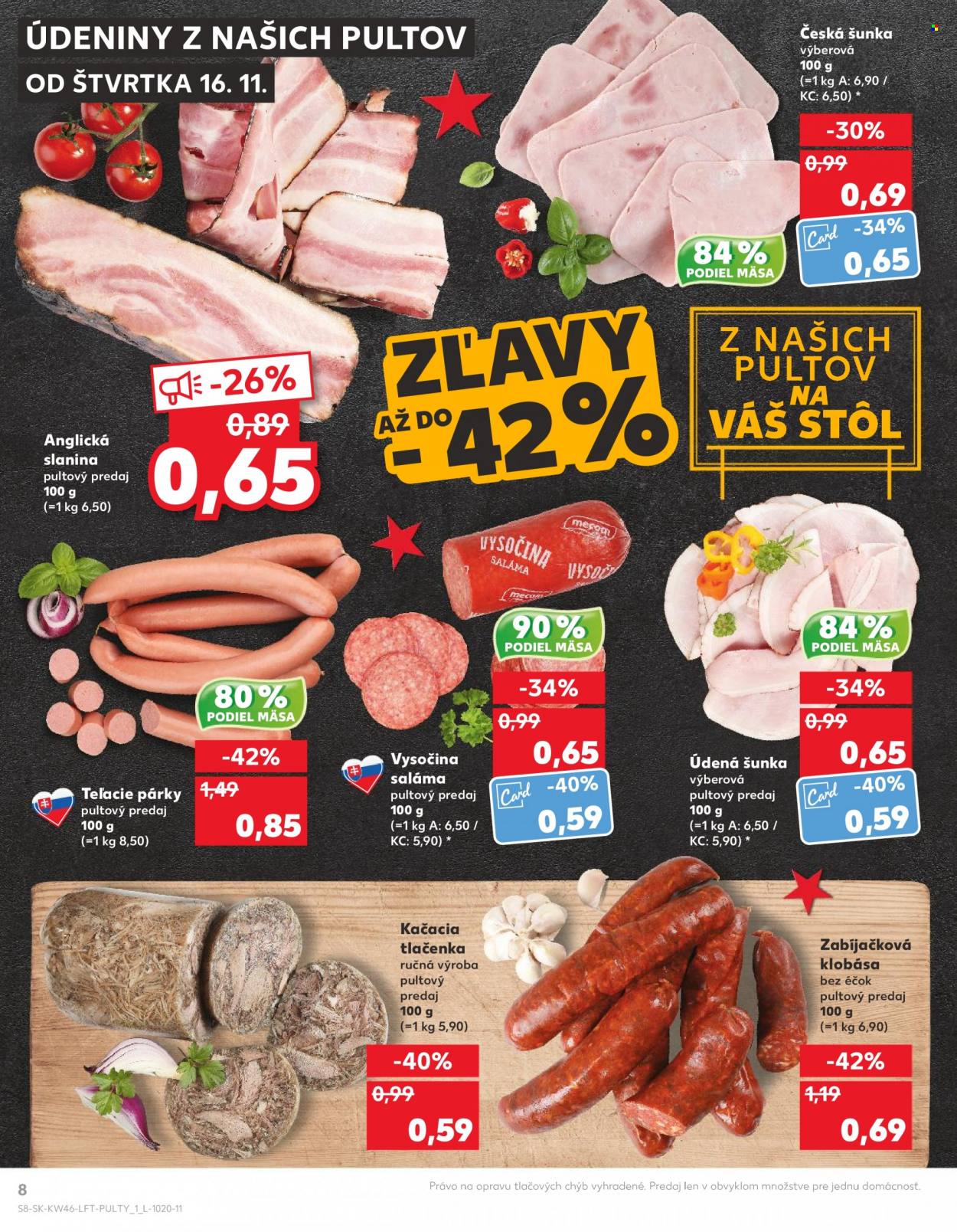 Leták Kaufland - 16.11.2023 - 22.11.2023. Strana 8