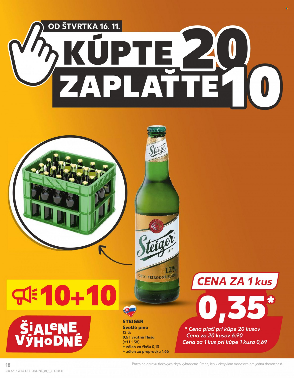 Leták Kaufland - 16.11.2023 - 22.11.2023. Strana 18
