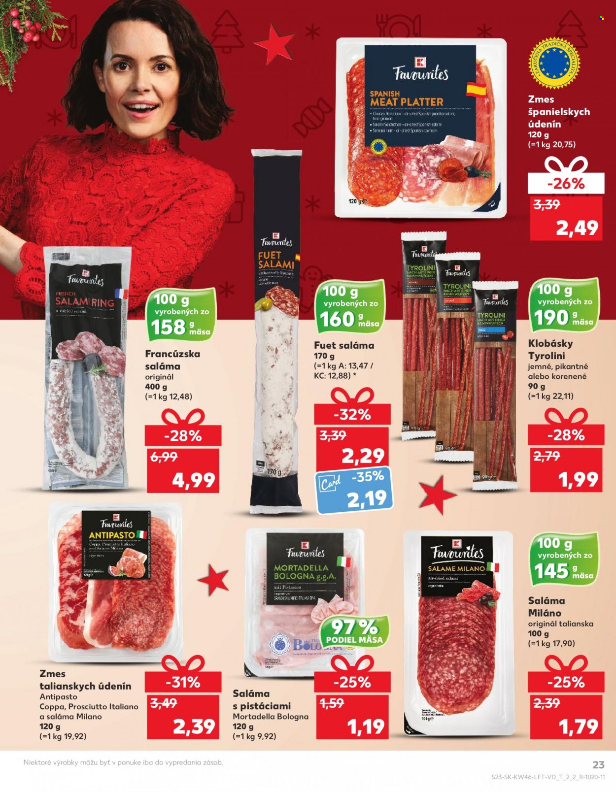 Leták Kaufland - 16.11.2023 - 22.11.2023. Strana 23