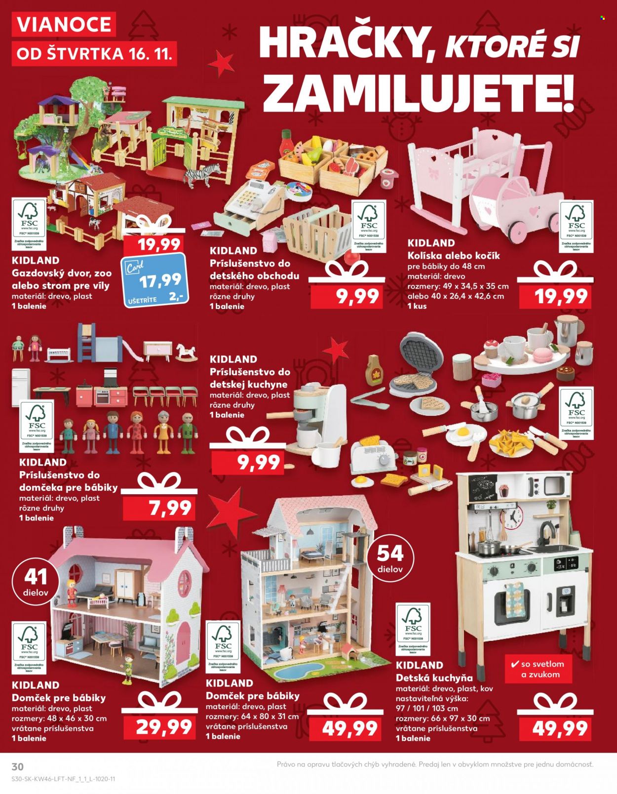 Leták Kaufland - 16.11.2023 - 22.11.2023. Strana 30