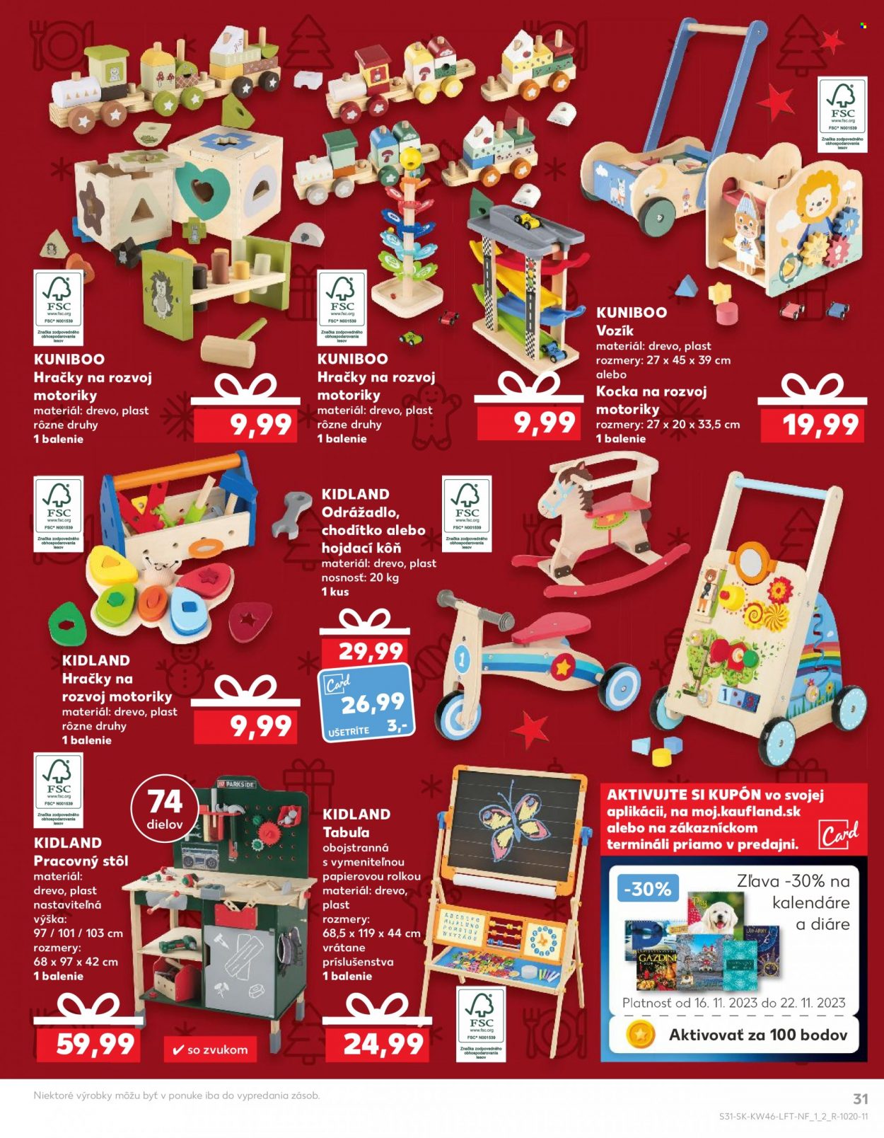 Leták Kaufland - 16.11.2023 - 22.11.2023. Strana 31