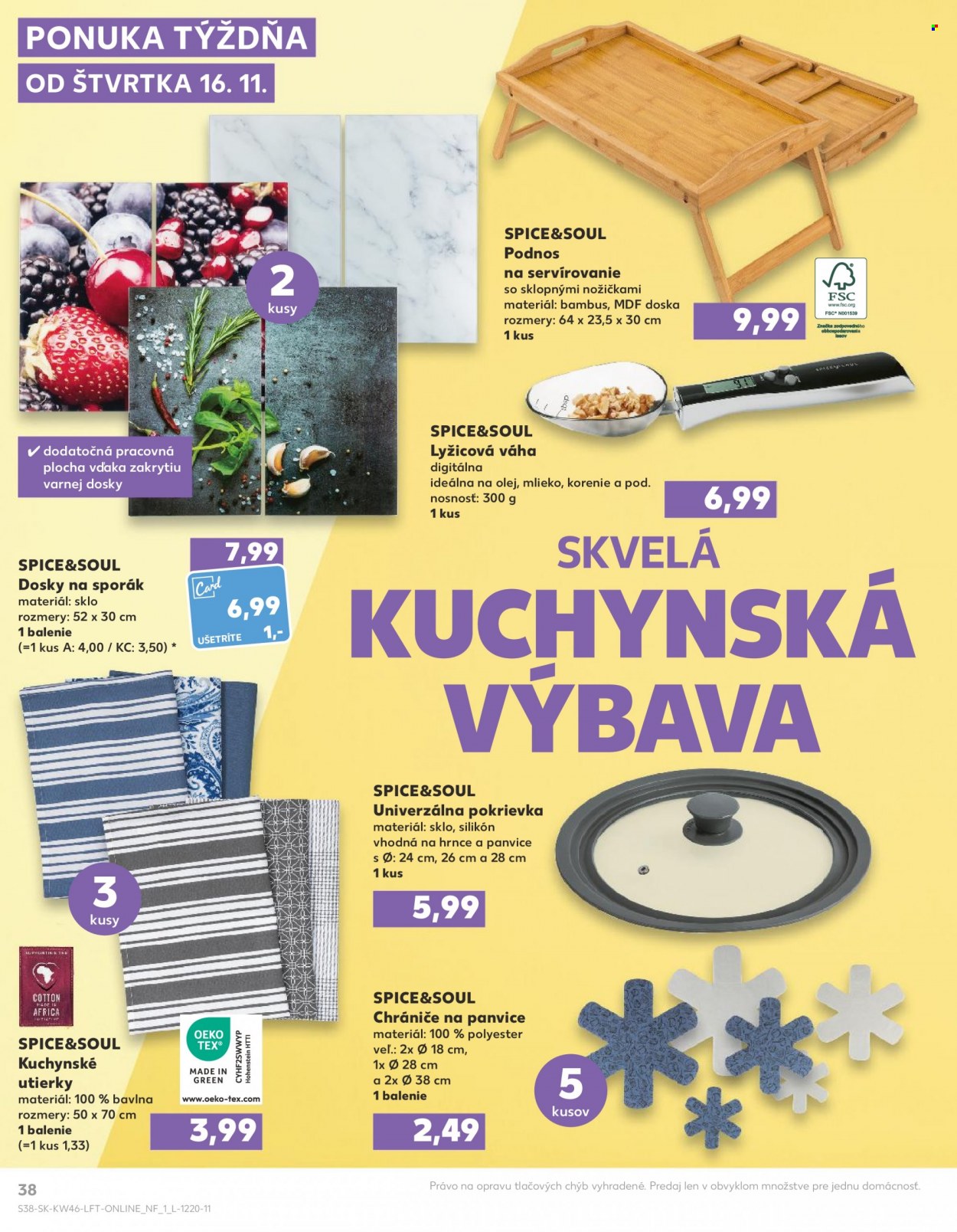 Leták Kaufland - 16.11.2023 - 22.11.2023. Strana 38