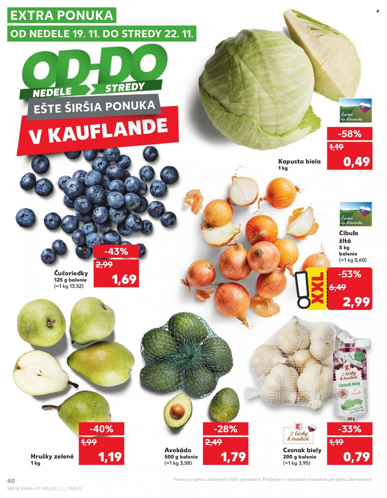Leták Kaufland - 16.11.2023 - 22.11.2023. Strana 40