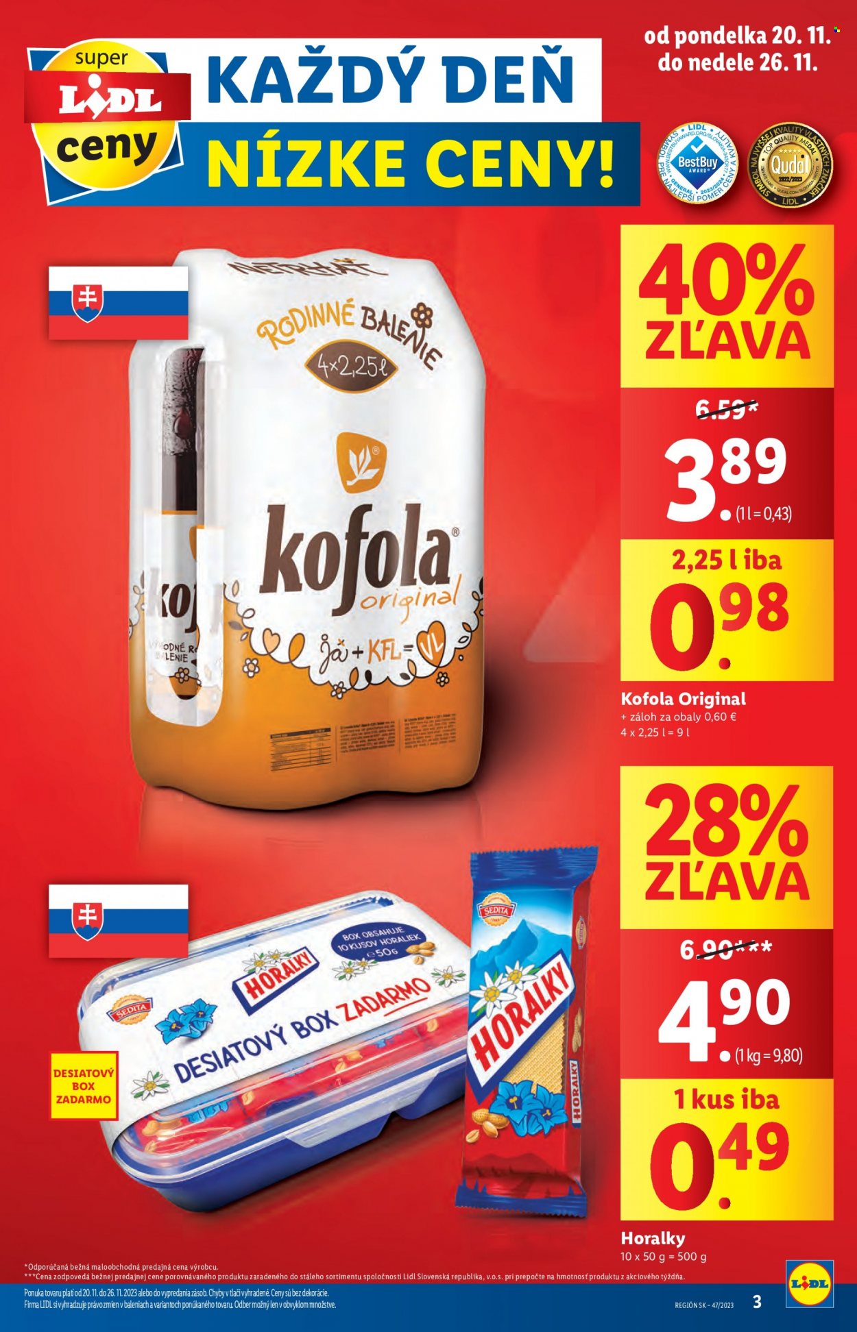 Leták Lidl - 20.11.2023 - 26.11.2023. Strana 3