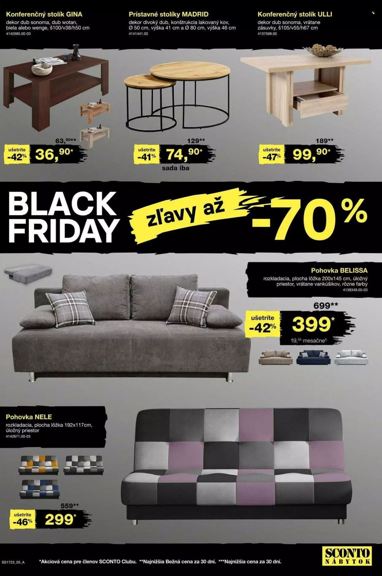 Leták Sconto nábytok - 15.11.2023 - 28.11.2023. Strana 5