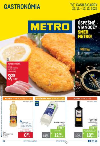 Leták Metro - 22.11.2023 - 12.12.2023.