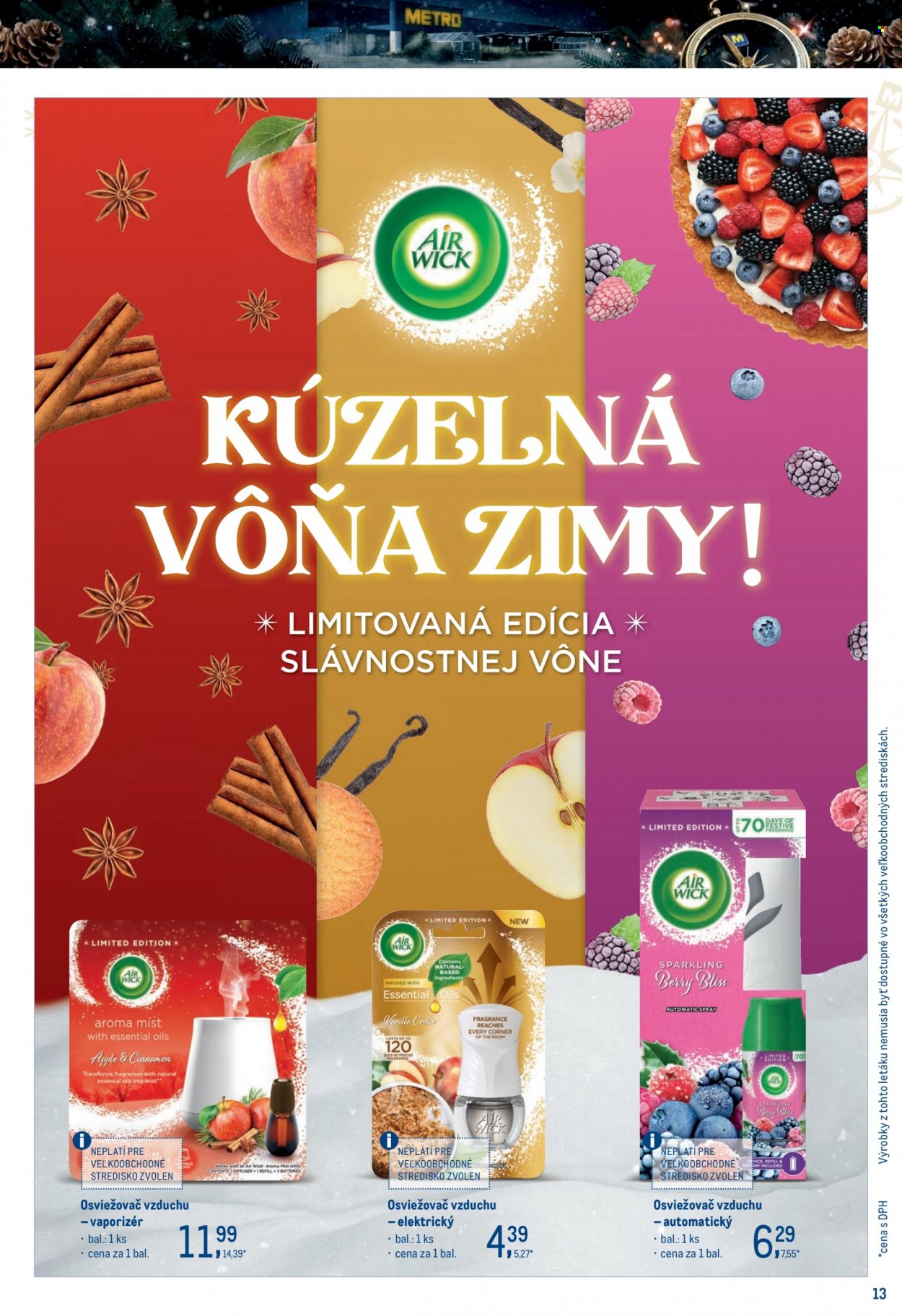 Leták Metro - 22.11.2023 - 2.1.2024. Strana 13