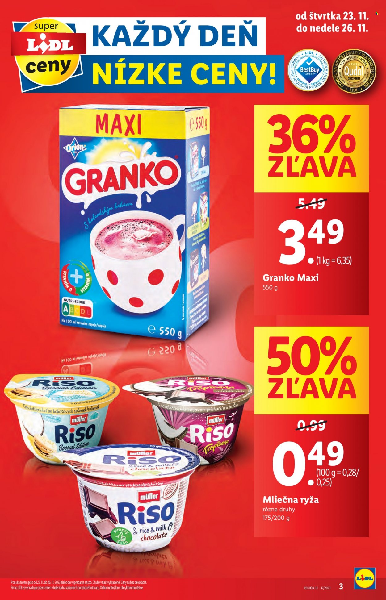 Leták Lidl - 23.11.2023 - 26.11.2023. Strana 3