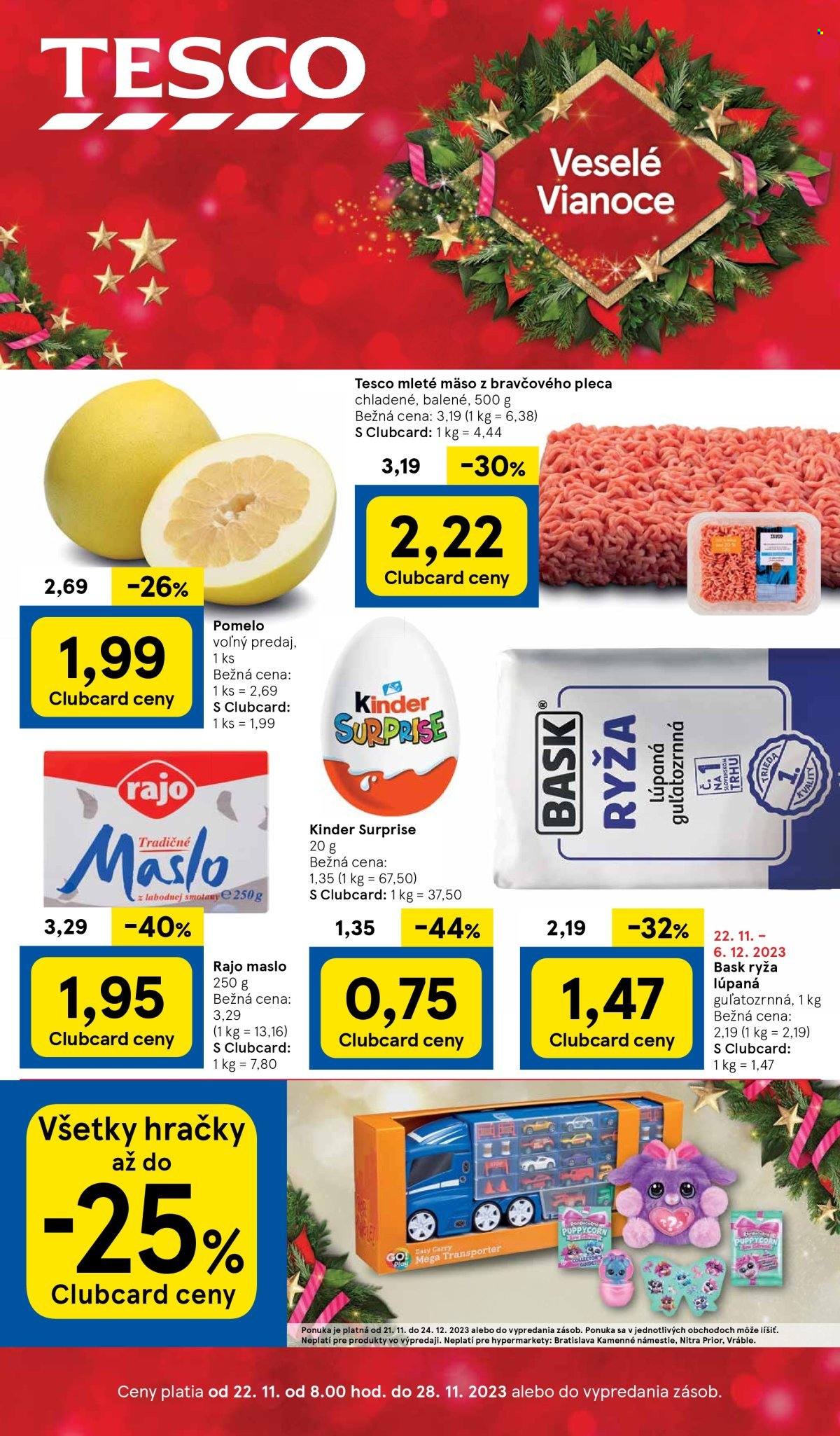 Leták TESCO - 22.11.2023 - 28.11.2023. Strana 1