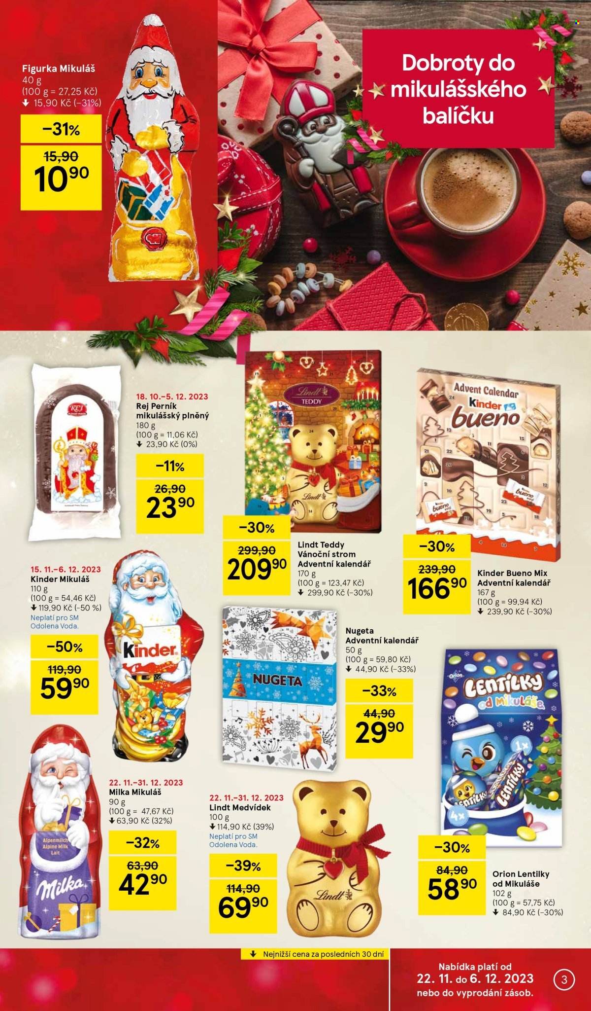 Leták TESCO supermarket - 22.11.2023 - 28.11.2023. Strana 3