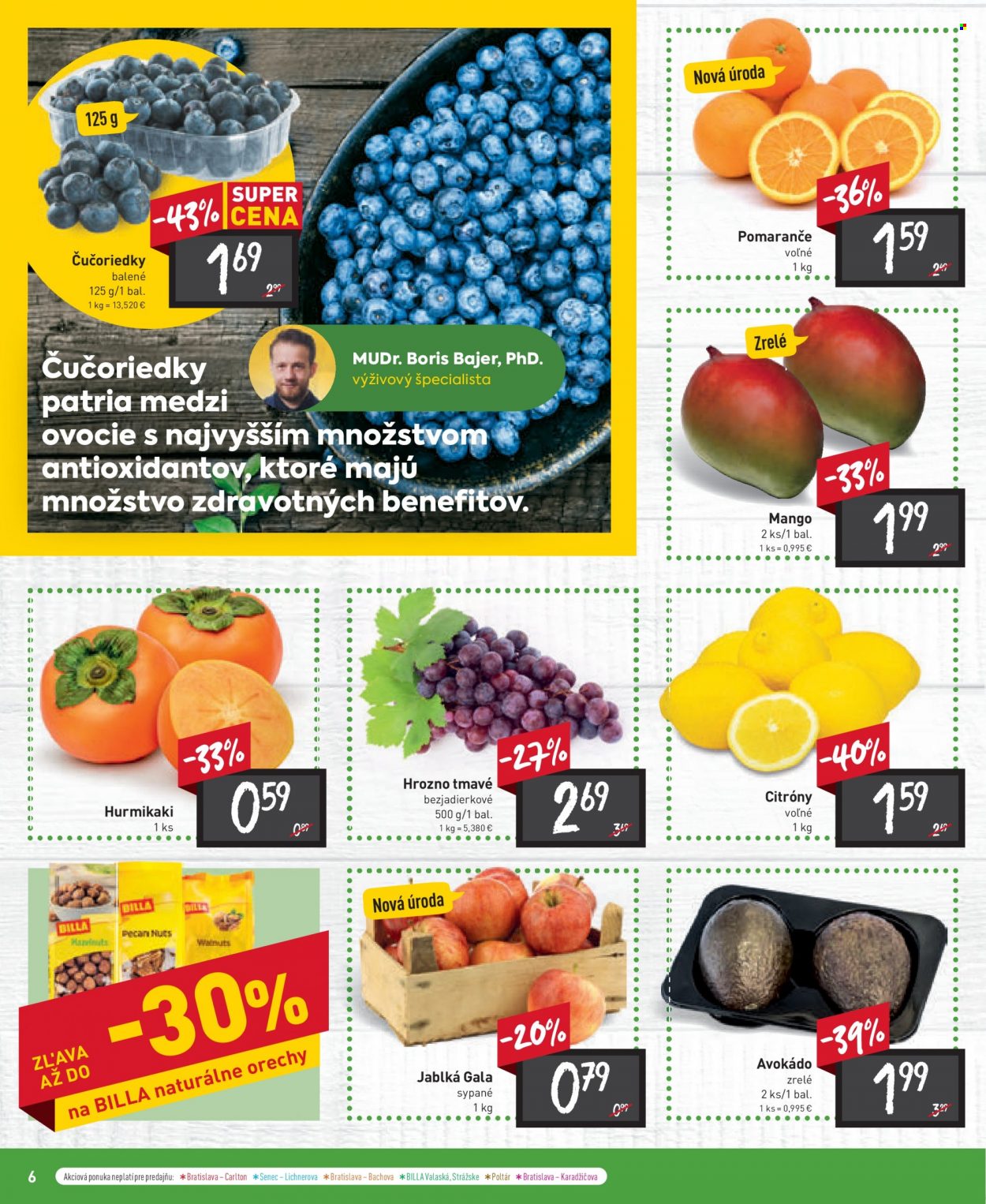 Leták Billa - 22.11.2023 - 28.11.2023. Strana 6