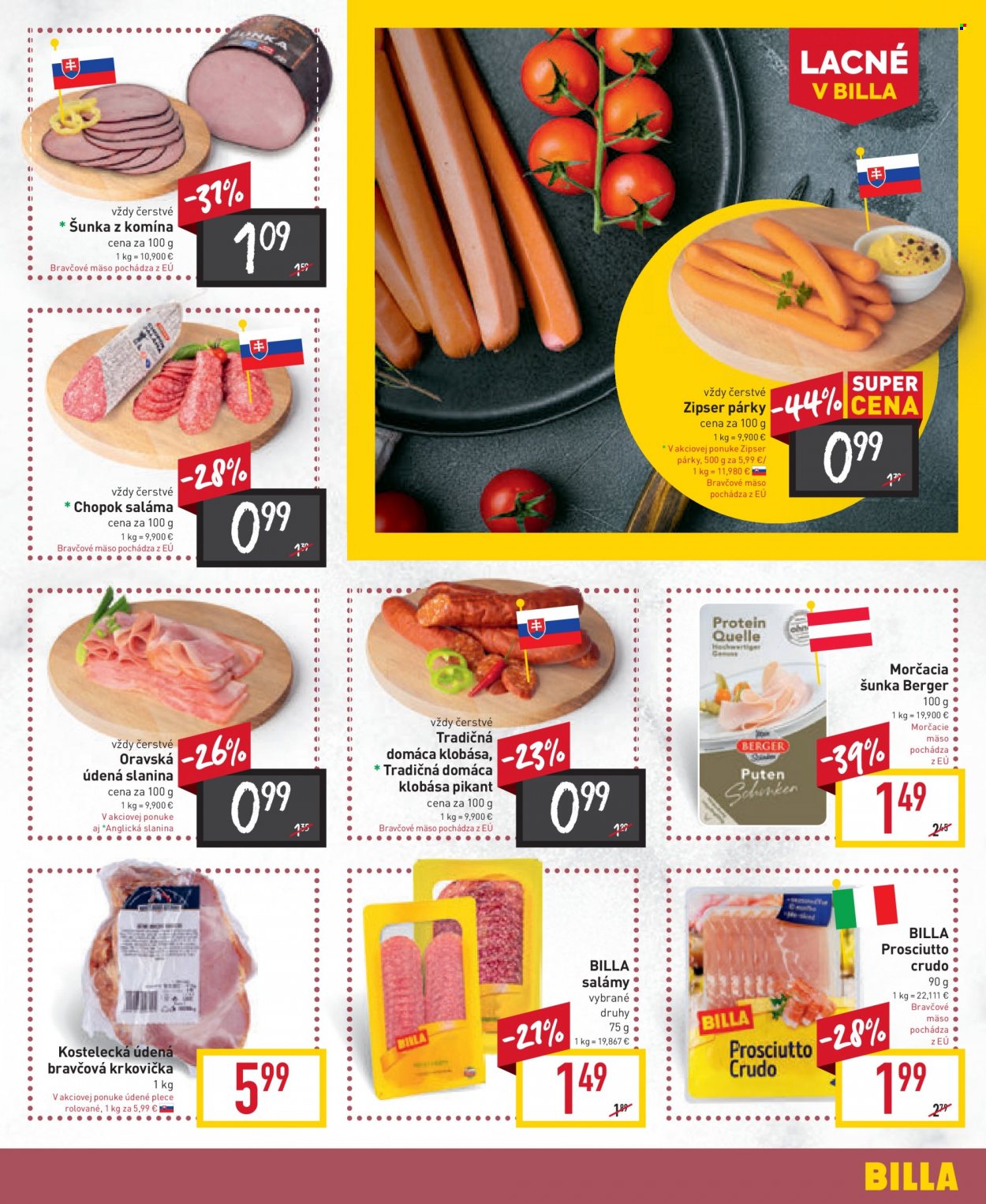 Leták Billa - 22.11.2023 - 28.11.2023. Strana 9
