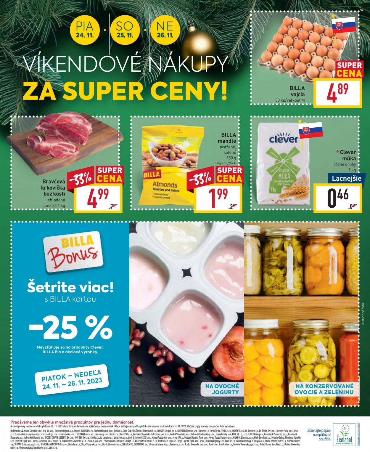 Leták Billa - 22.11.2023 - 28.11.2023. Strana 20