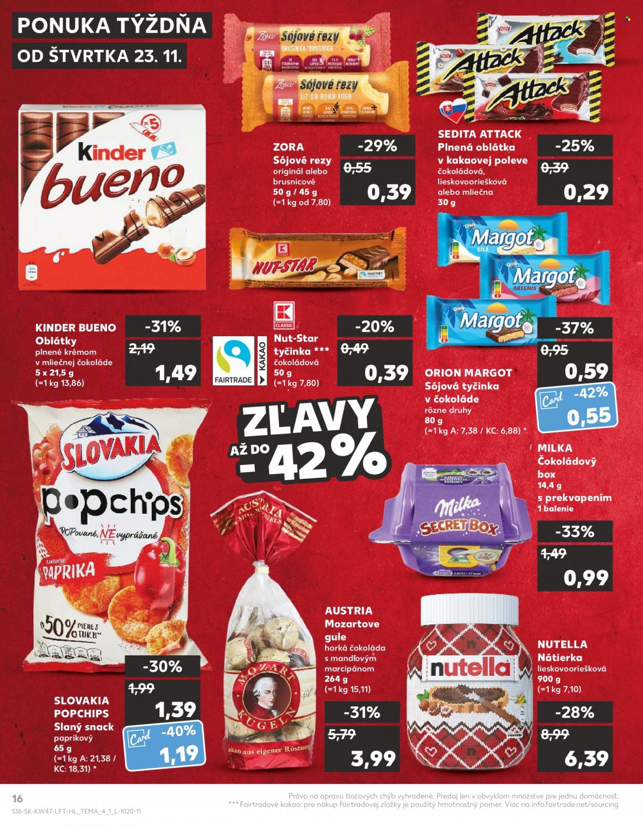 Leták Kaufland - 23.11.2023 - 29.11.2023. Strana 16