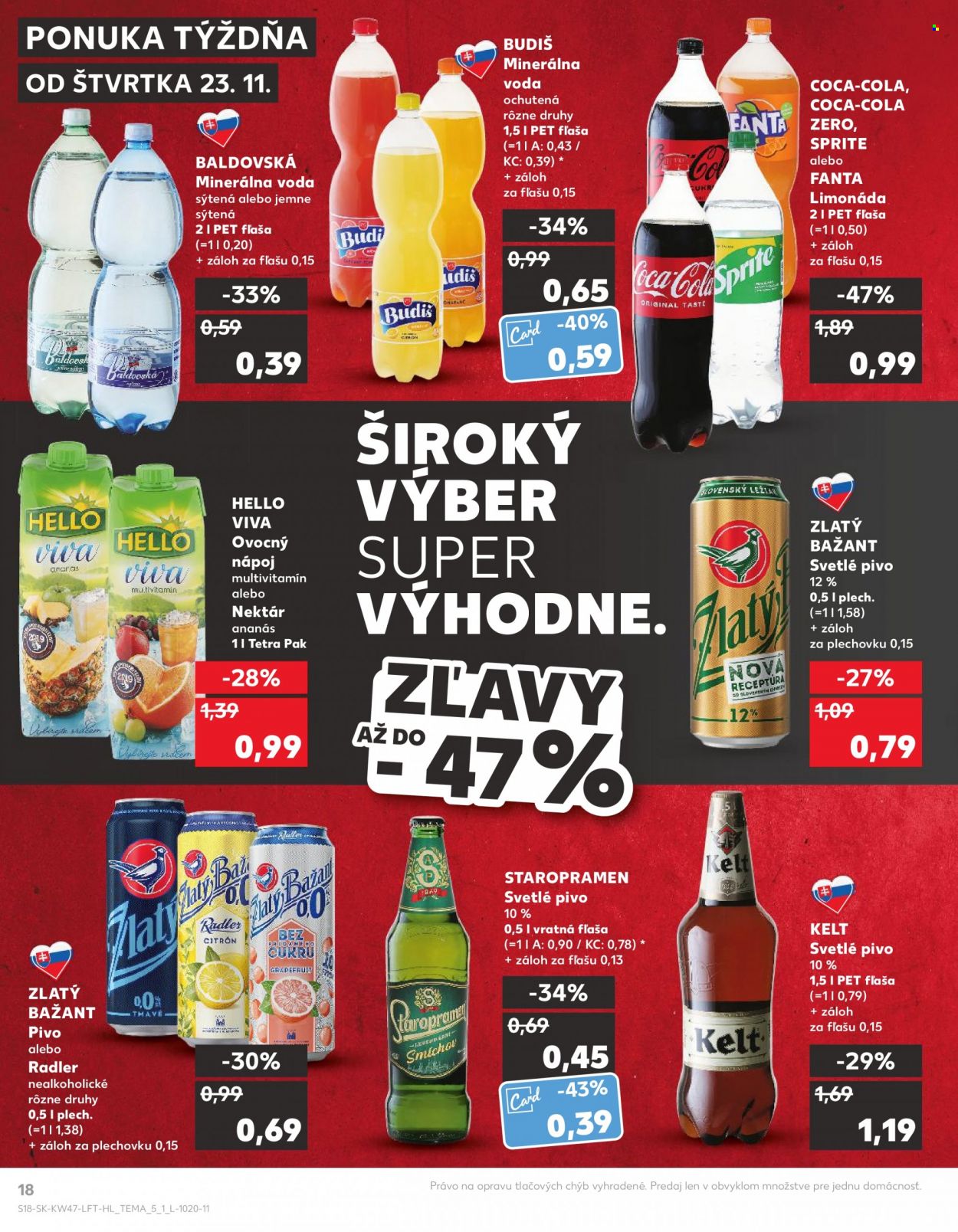 Leták Kaufland - 23.11.2023 - 29.11.2023. Strana 18