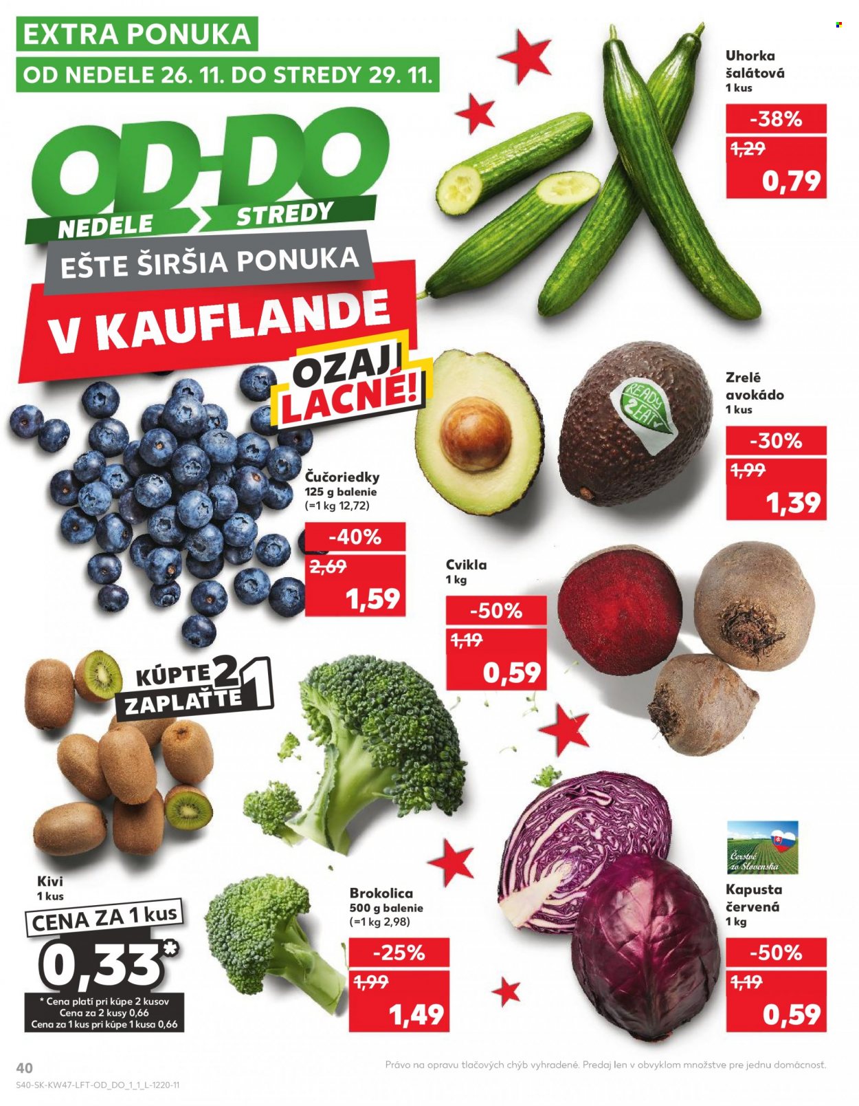 Leták Kaufland - 23.11.2023 - 29.11.2023. Strana 40