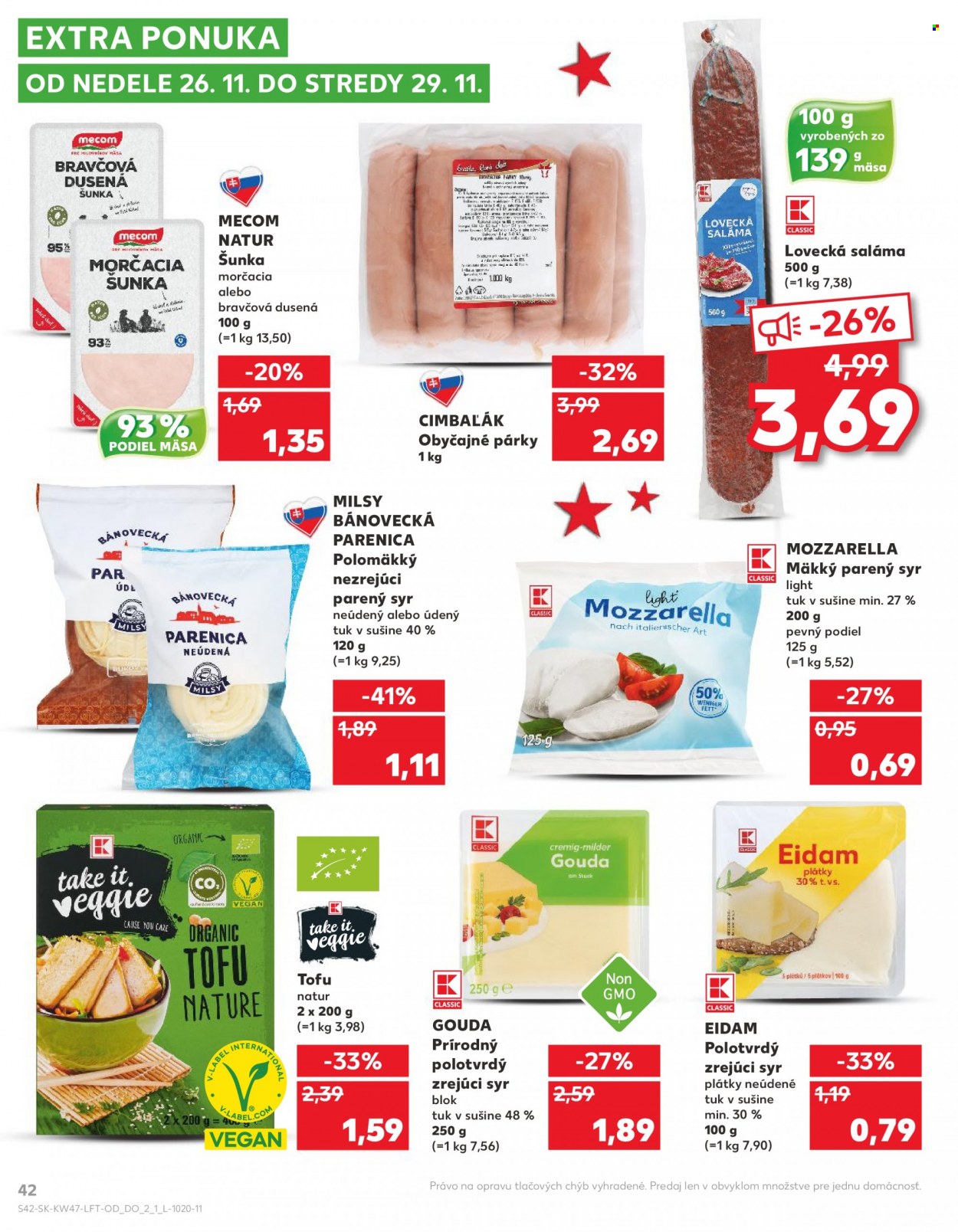 Leták Kaufland - 23.11.2023 - 29.11.2023. Strana 42