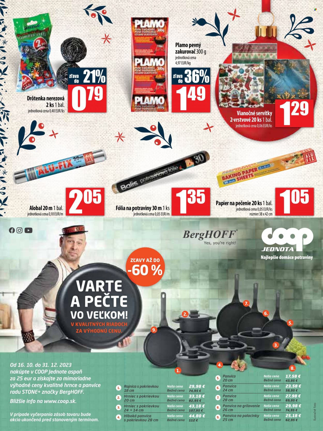 Leták COOP Jednota - 23.11.2023 - 6.12.2023. Strana 16