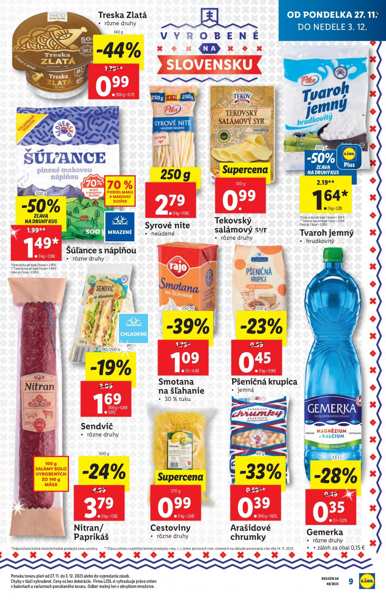 Leták Lidl - 27.11.2023 - 3.12.2023. Strana 17