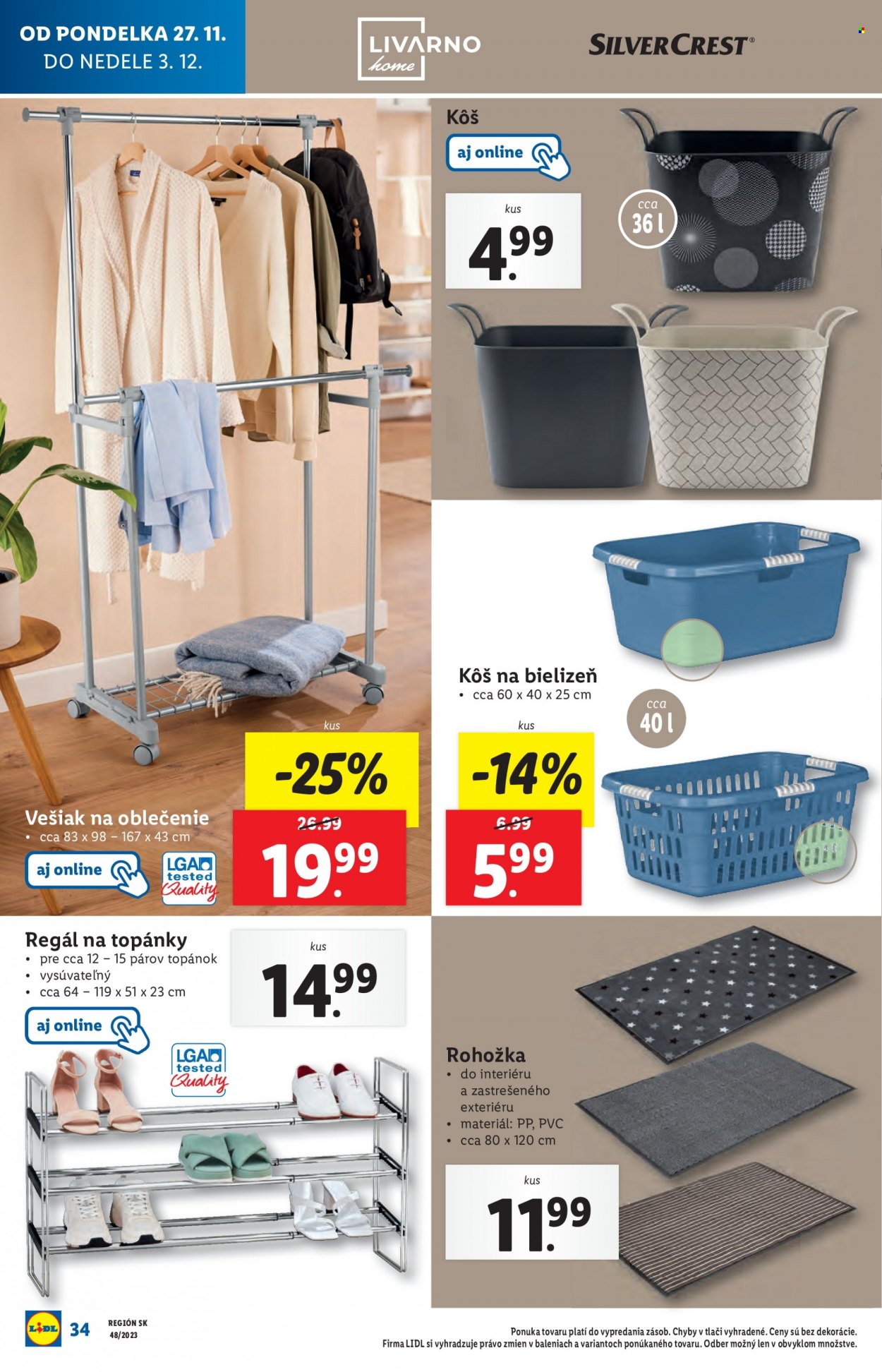 Leták Lidl - 27.11.2023 - 3.12.2023. Strana 44