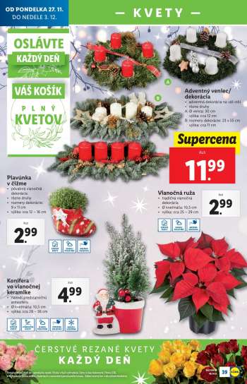 thumbnail - Adventný veniec/ dekorácia