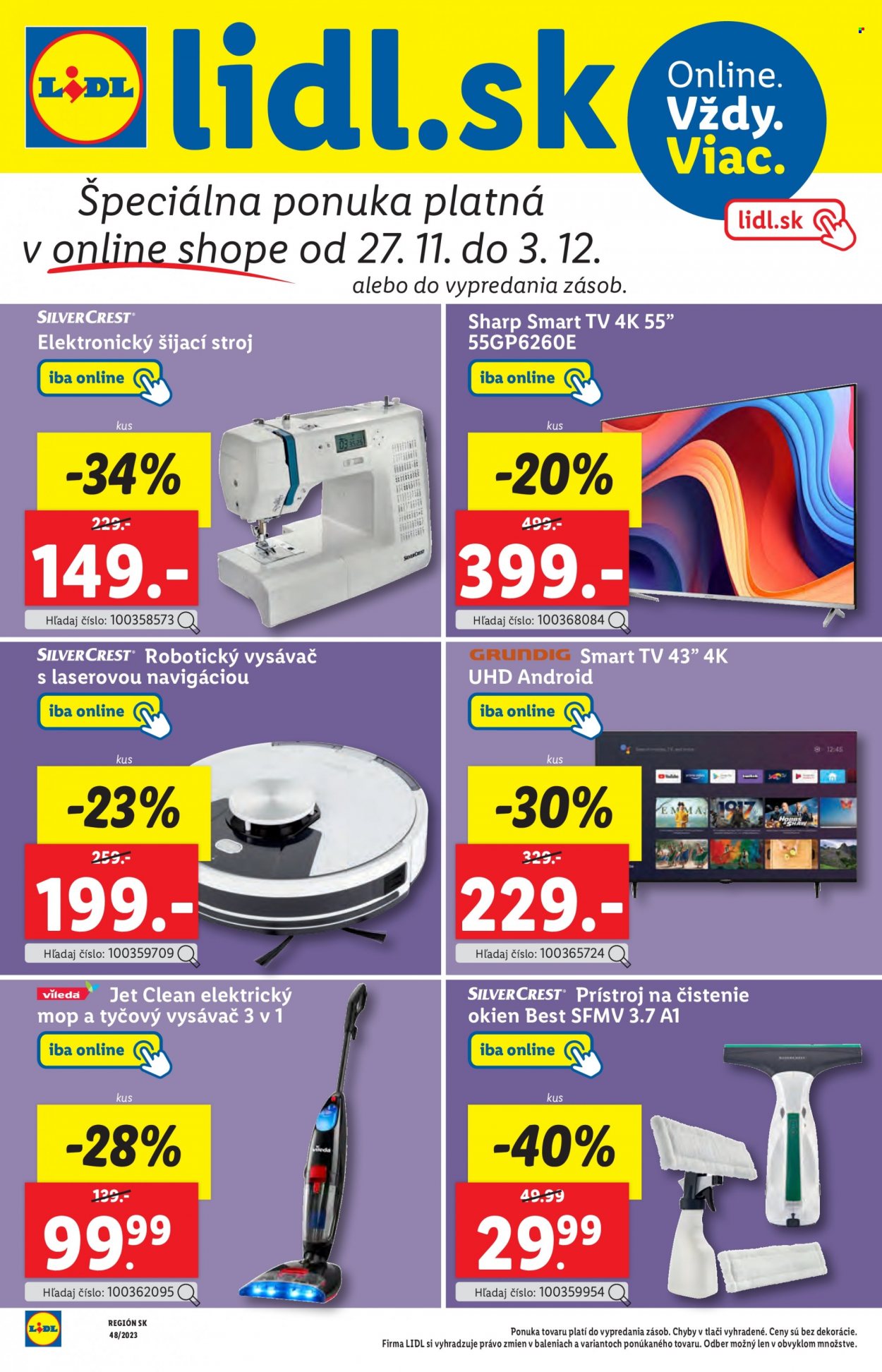 Leták Lidl - 27.11.2023 - 3.12.2023. Strana 50