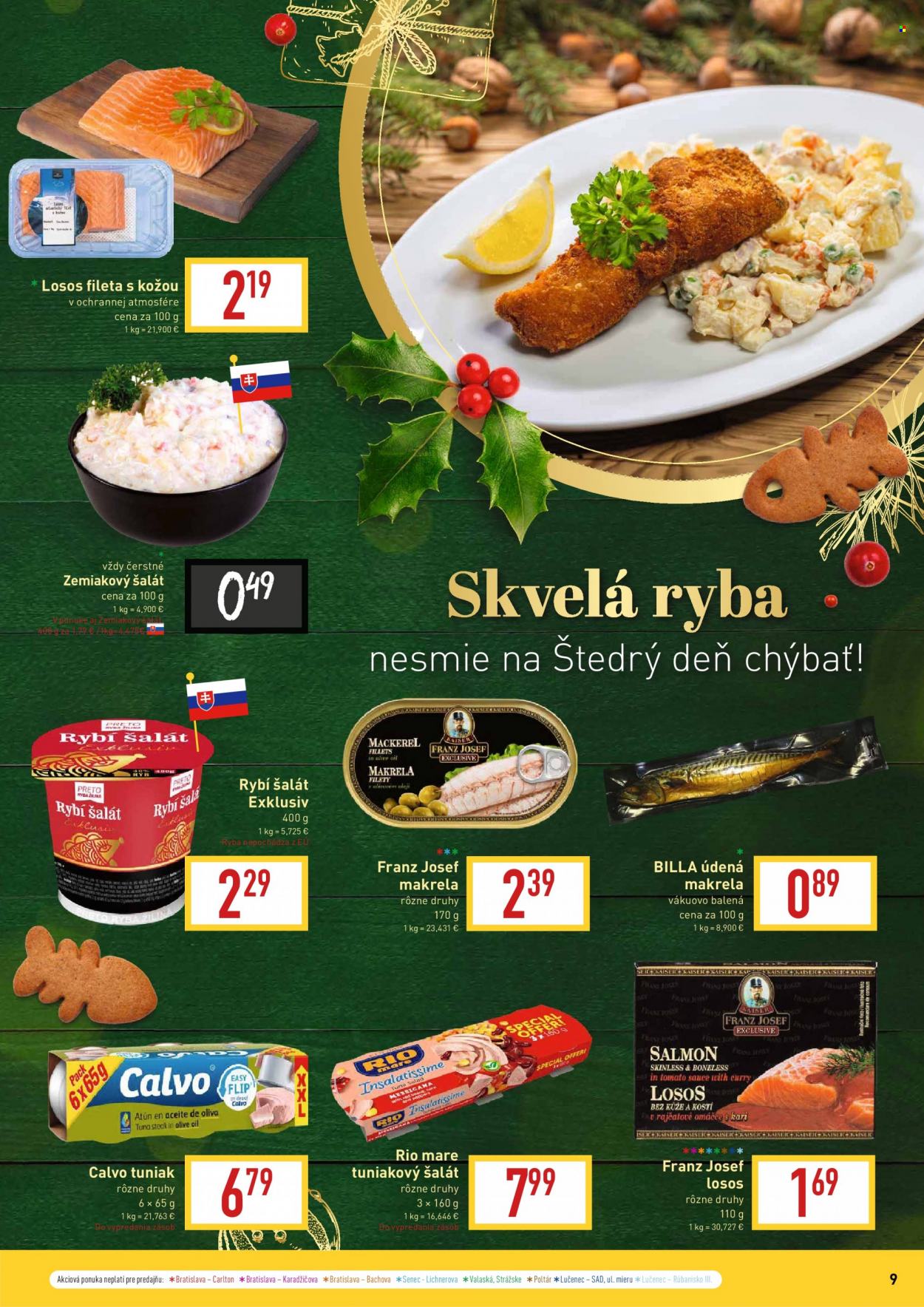 Leták Billa - 22.11.2023 - 2.1.2024. Strana 9