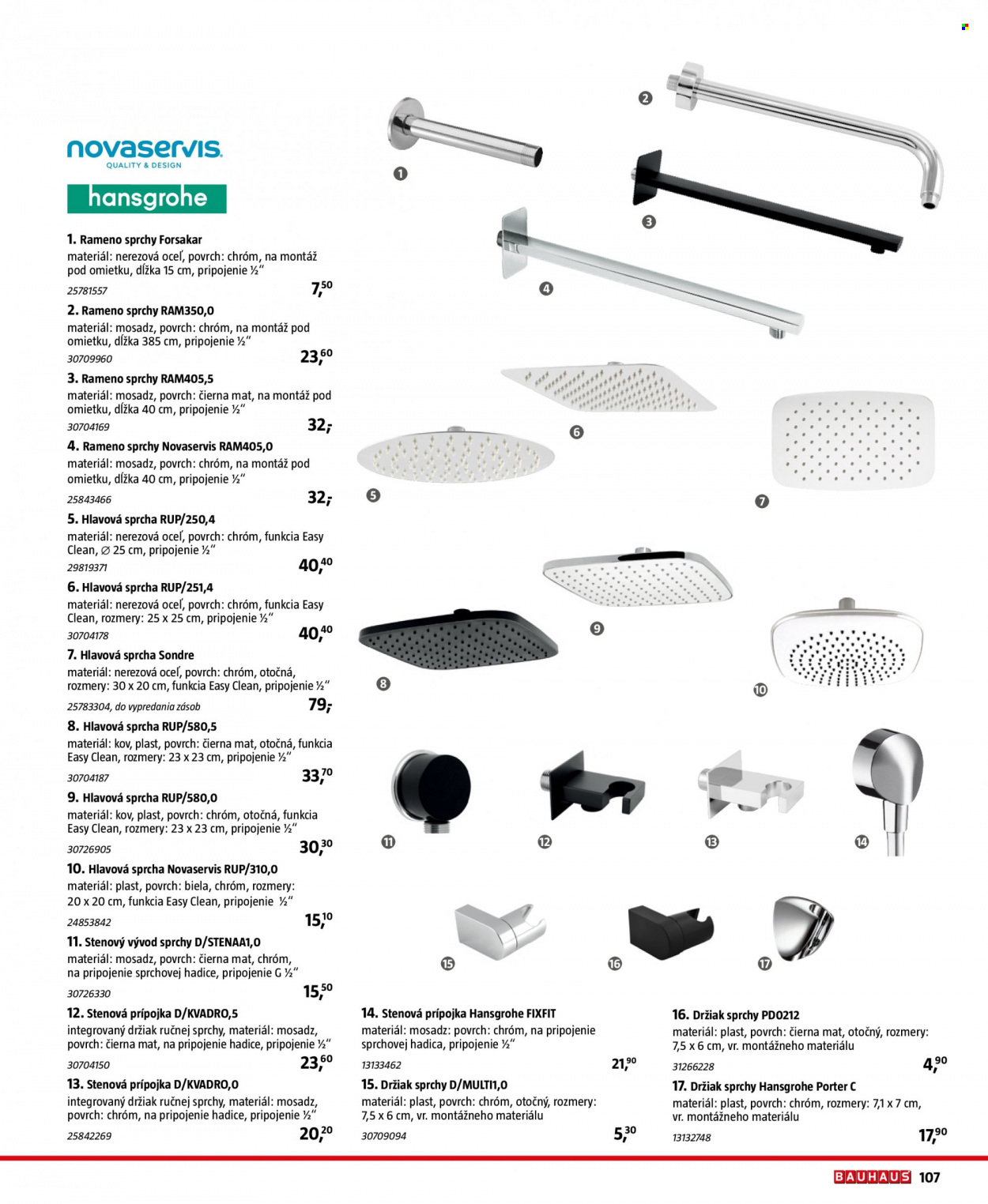 Leták Bauhaus - 23.11.2023 - 31.3.2024. Strana 107