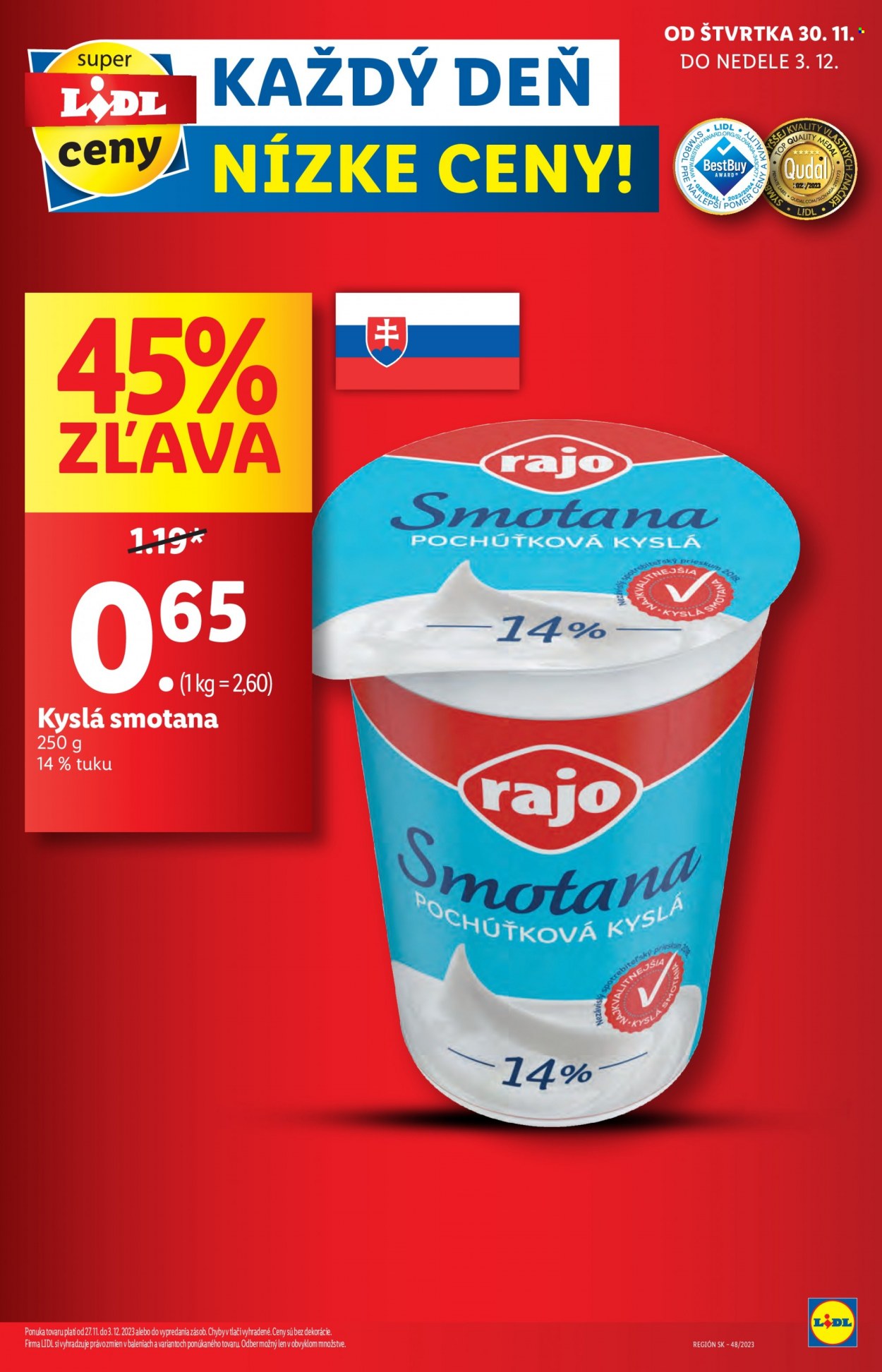Leták Lidl - 30.11.2023 - 3.12.2023. Strana 6