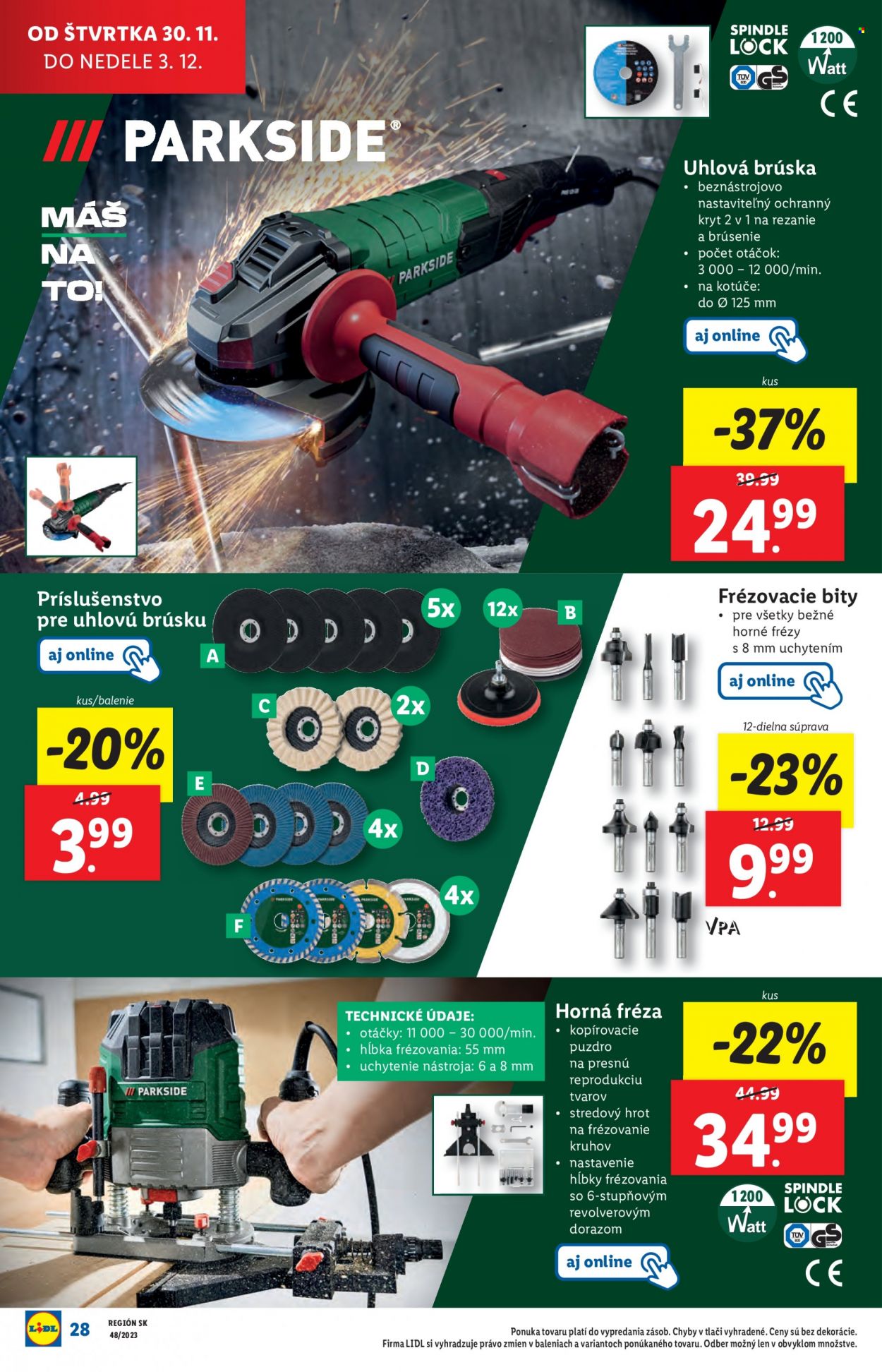 Leták Lidl - 30.11.2023 - 3.12.2023. Strana 32