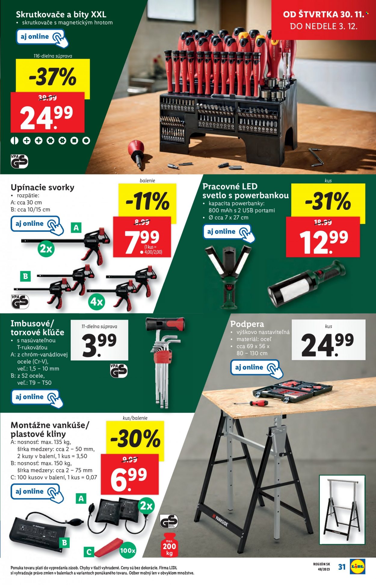 Leták Lidl - 30.11.2023 - 3.12.2023. Strana 38